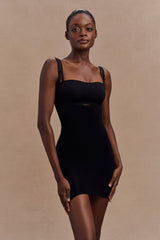 Jocelyn Backless Shapewear Mini Dress - Black