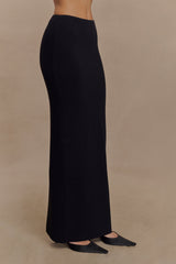 Kyle Knit Maxi Skirt - Black