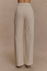 Rayne Wide Leg Denim Jeans - Stone Wash