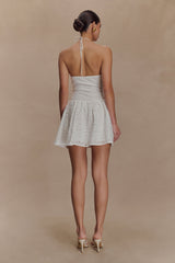 Carlina Broderie Mini Dress - White