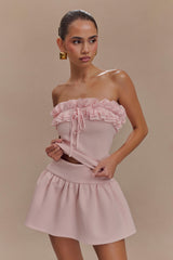 Jennie Frill Mini Skort - Ballet Pink