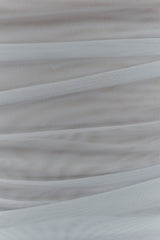 Brooklyn Mesh Crop Top - Pale Blue