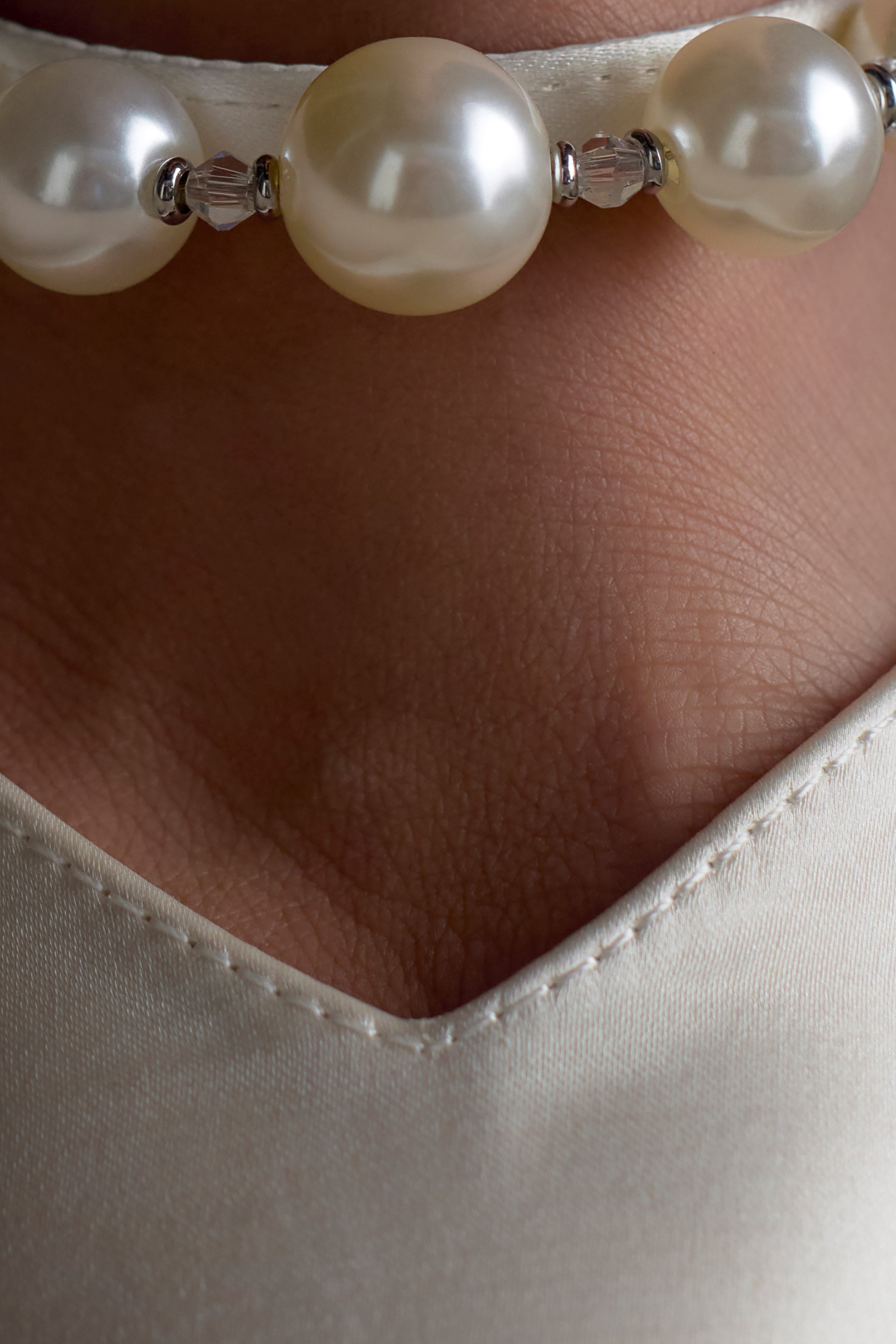 Karla Pearl Mule - Ivory