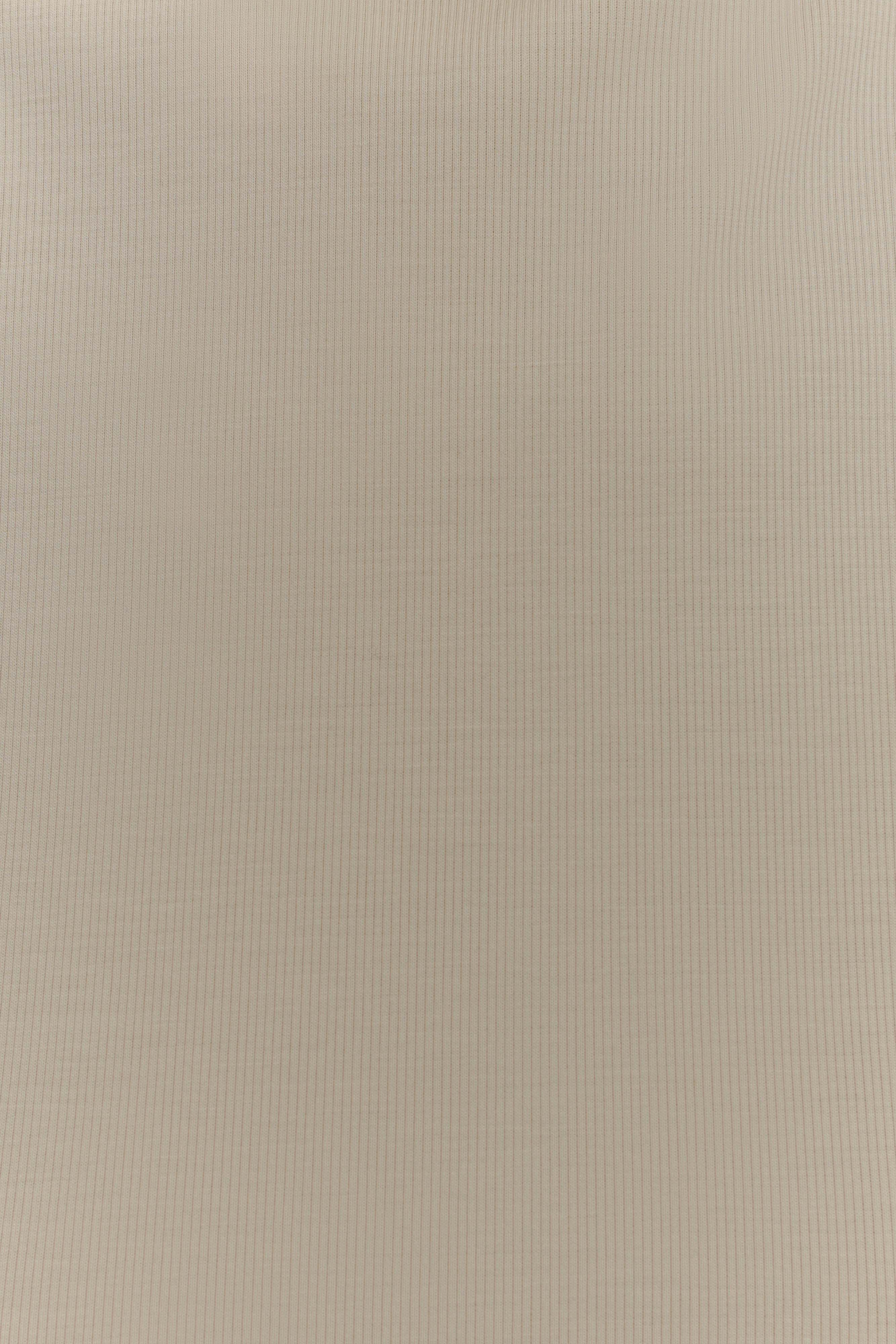 Birdie High Neck Sleeveless Top - Ivory