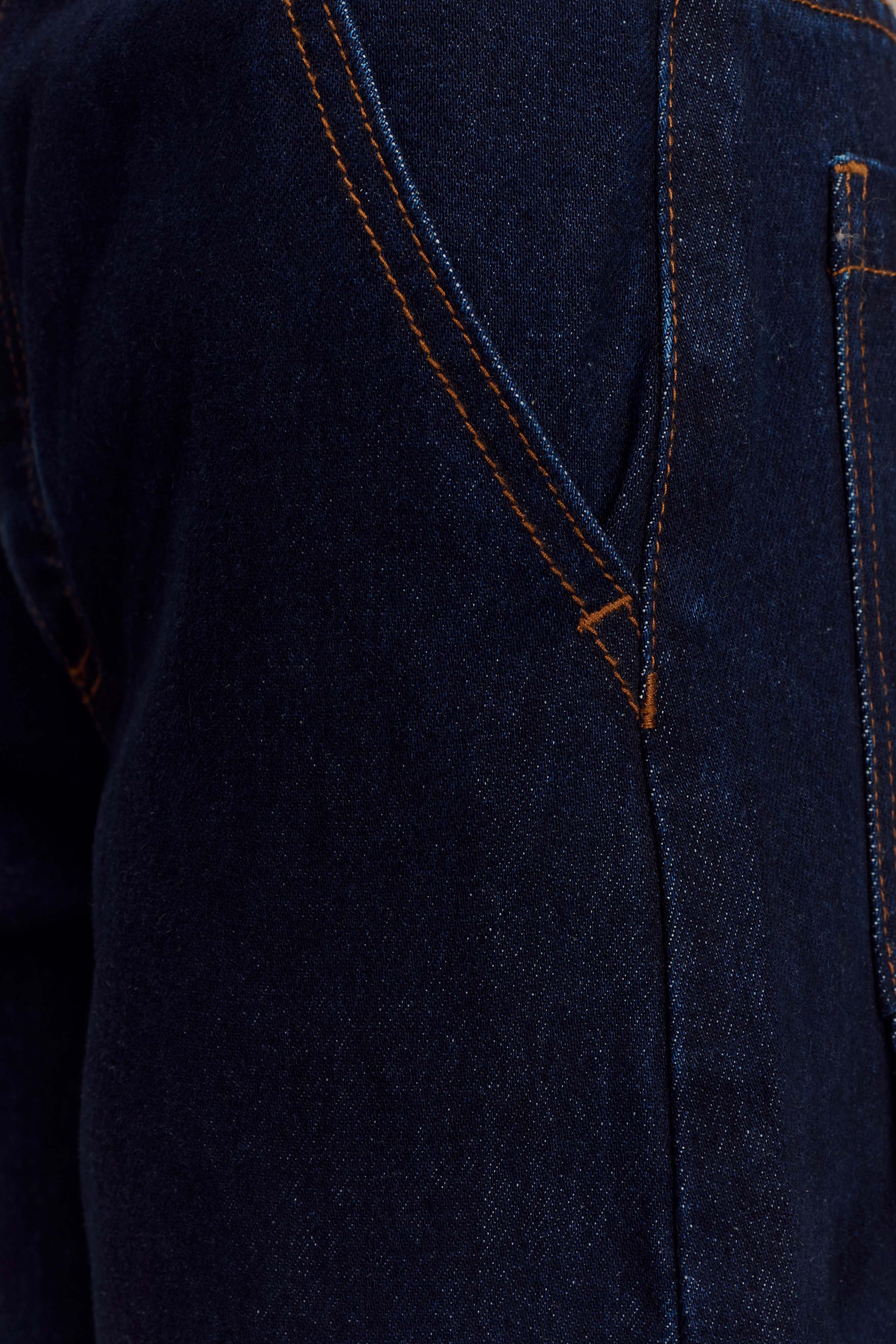 Renata Barrel Denim Jeans - Indigo Blue