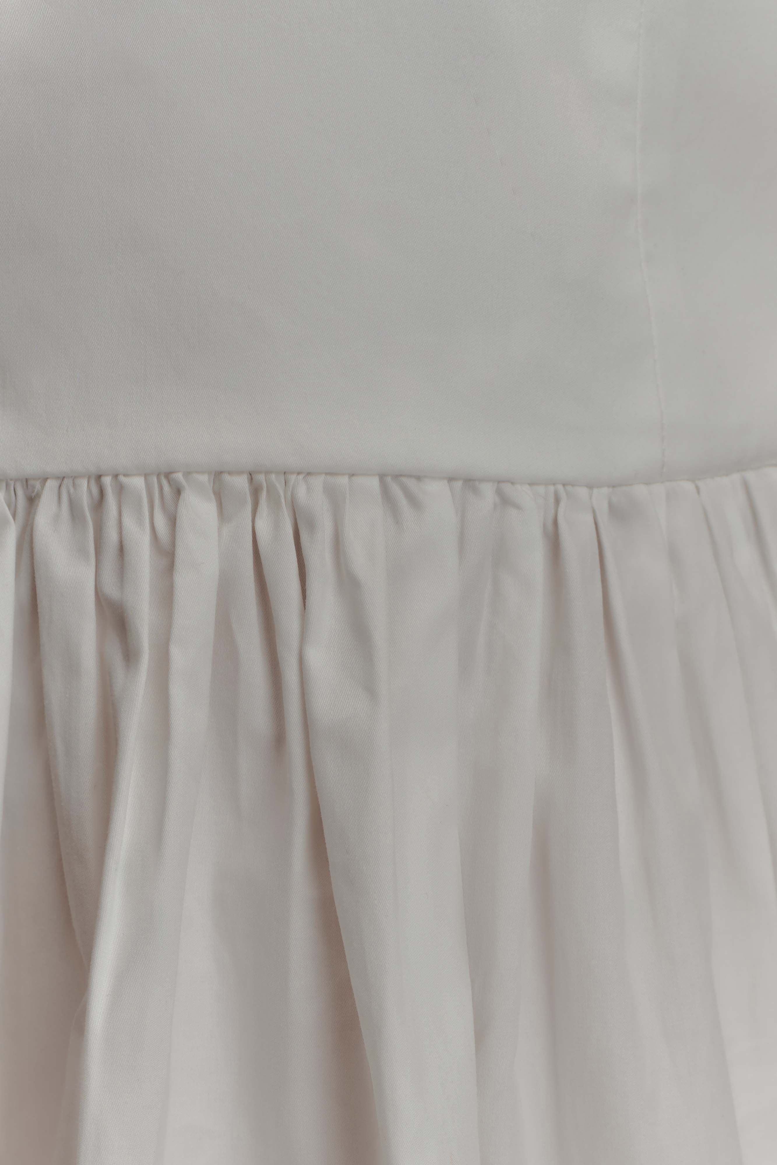 Autumn Maxi Skirt - White