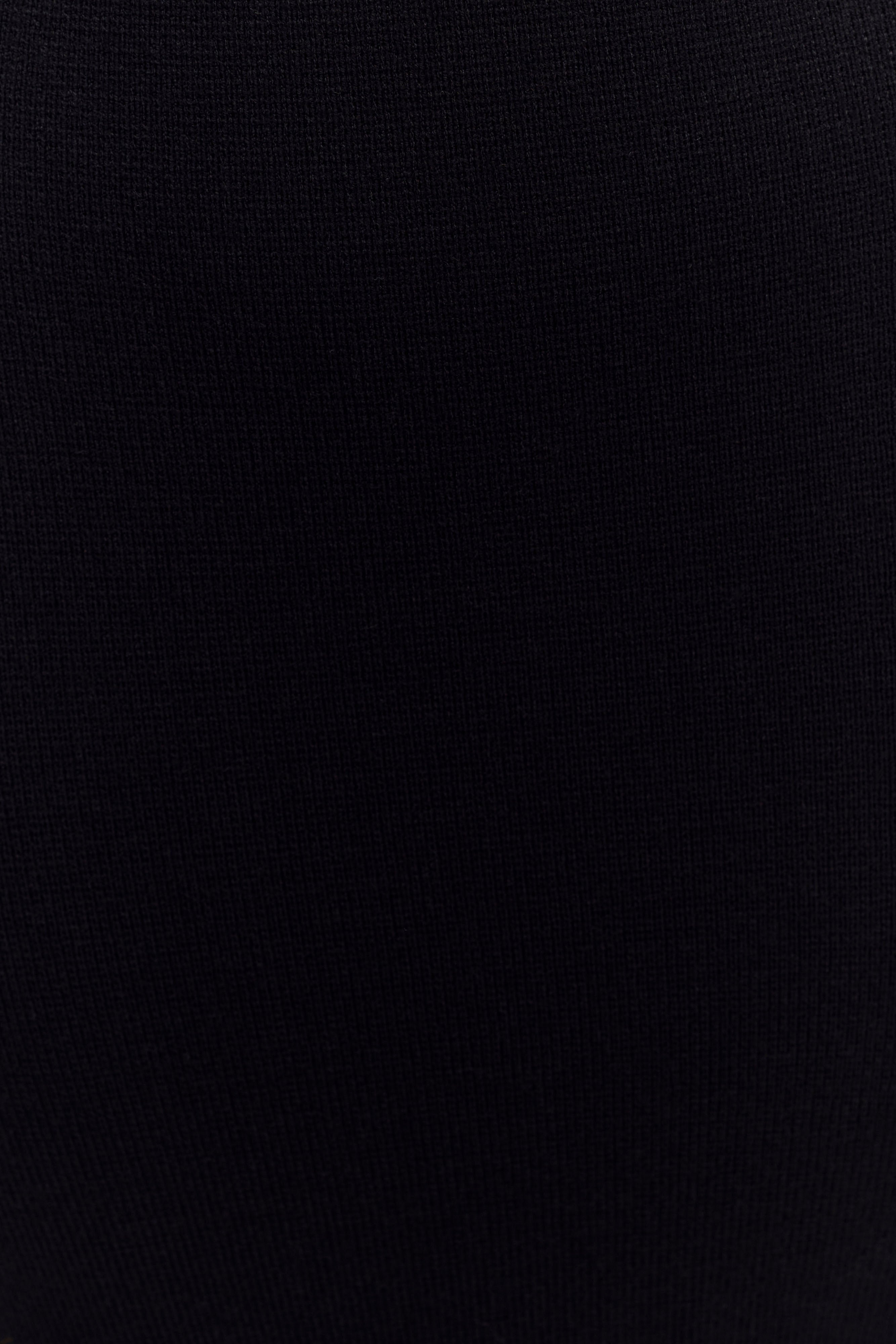 Justine Belted Knit Top - Black