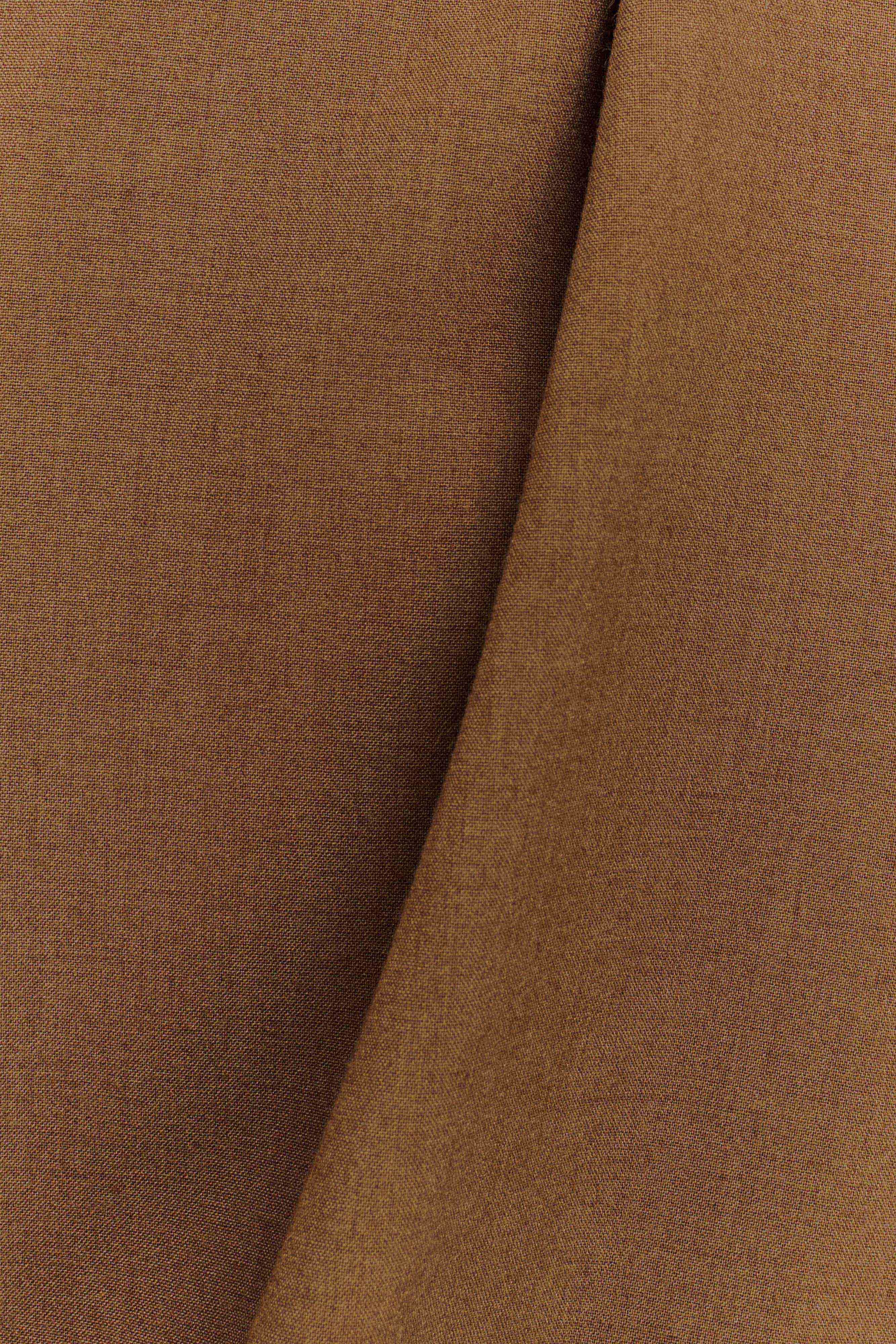 Gabriella Draped Mini Dress - Light Brown Marle