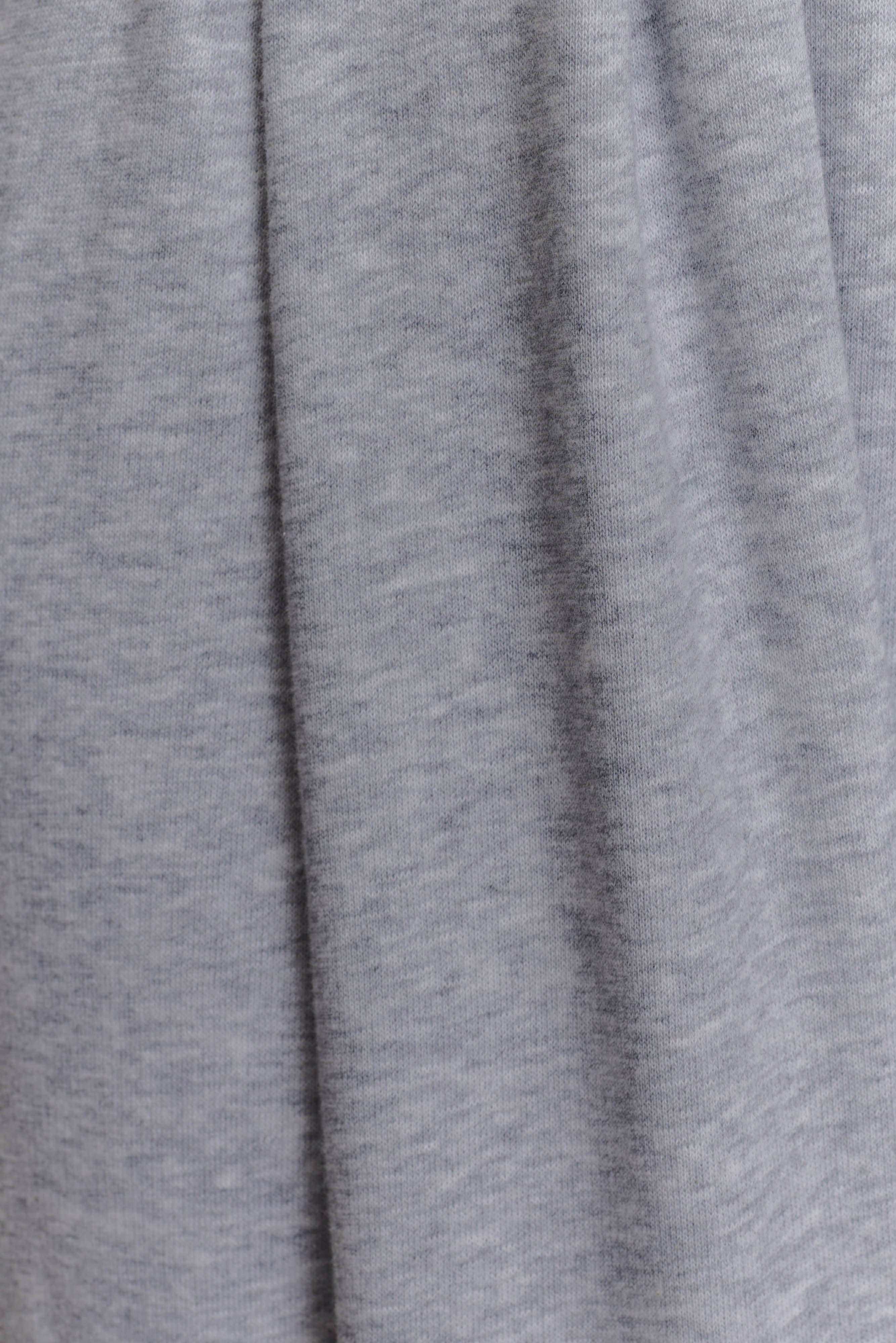 Aspen Gathered Wide Leg Jogger - Light Grey Marle