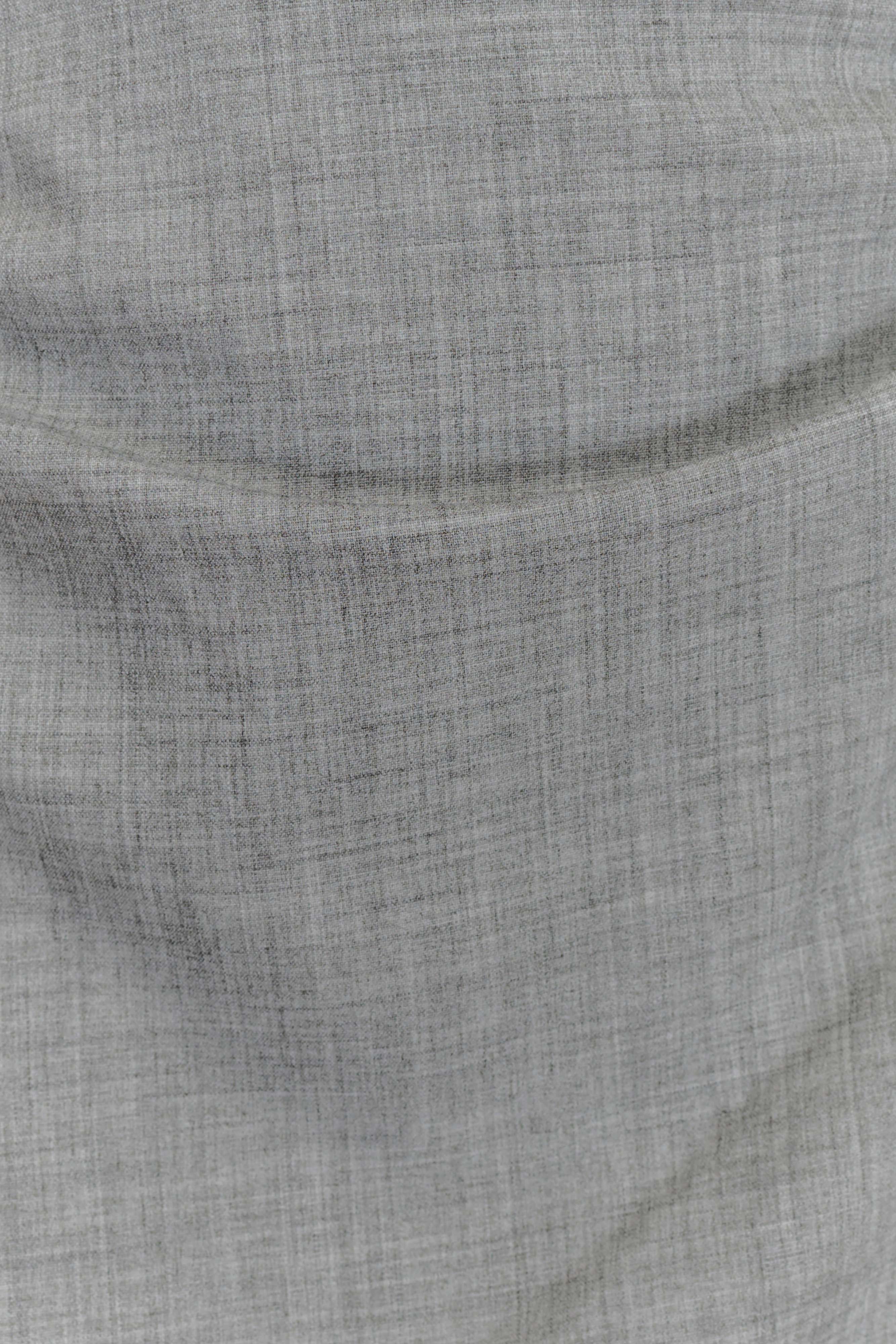 Dorian Twist Shoulder Mini Dress - Charcoal Marle