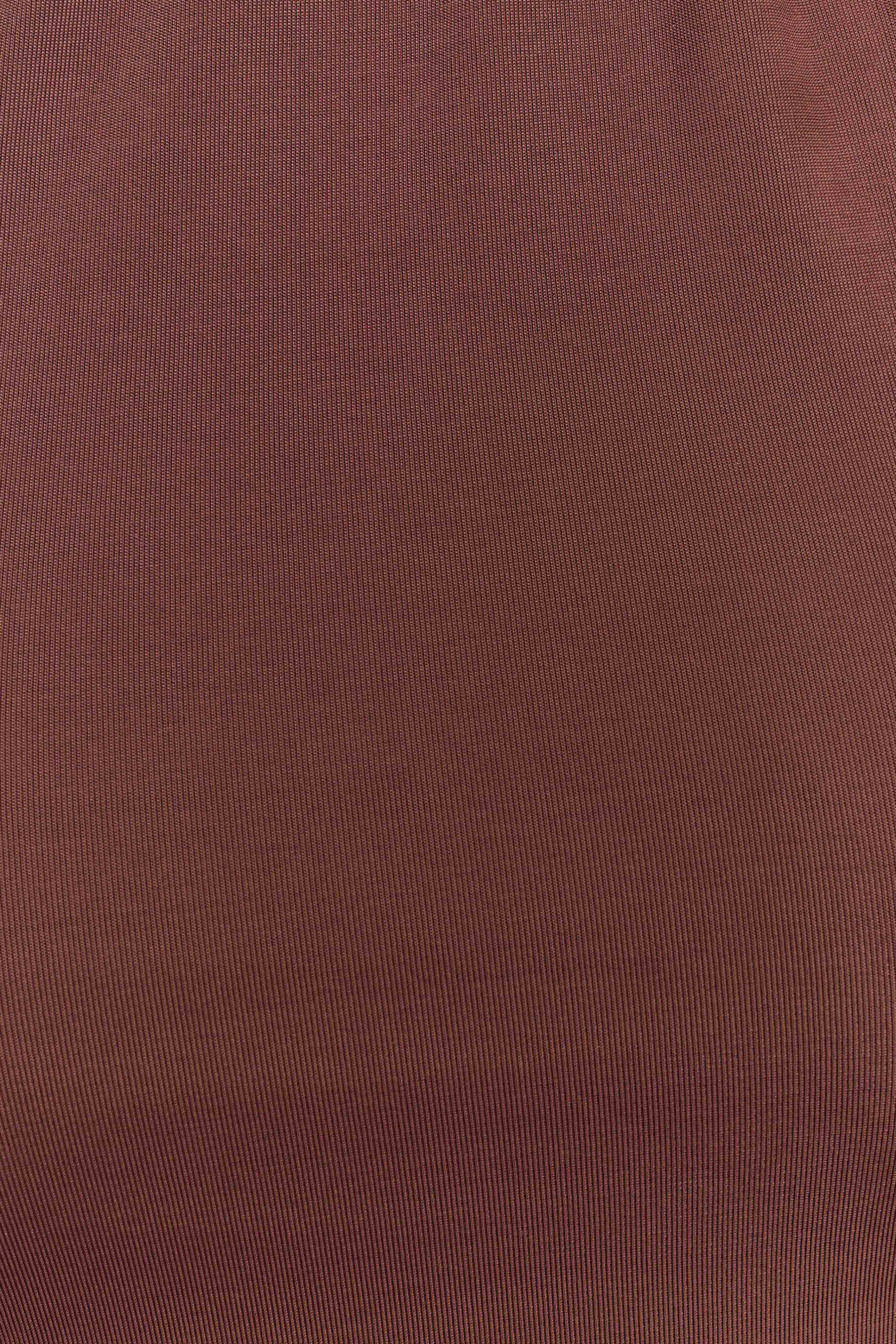 Mariposa Slinky Halter Top - Chocolate