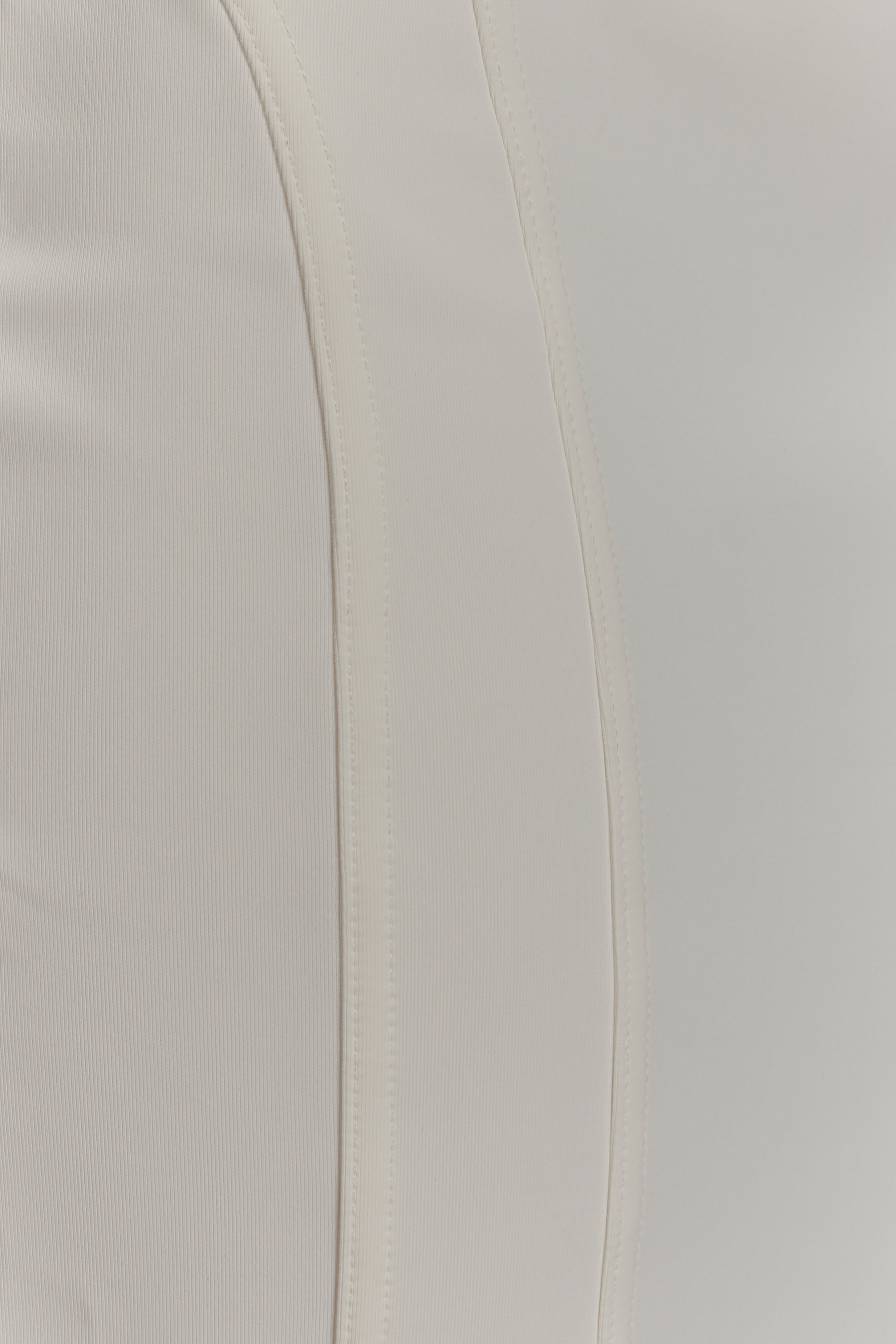 Alma High Waist Maxi Skirt - White