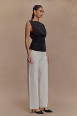 Anthony Short Sleeve Top - Black