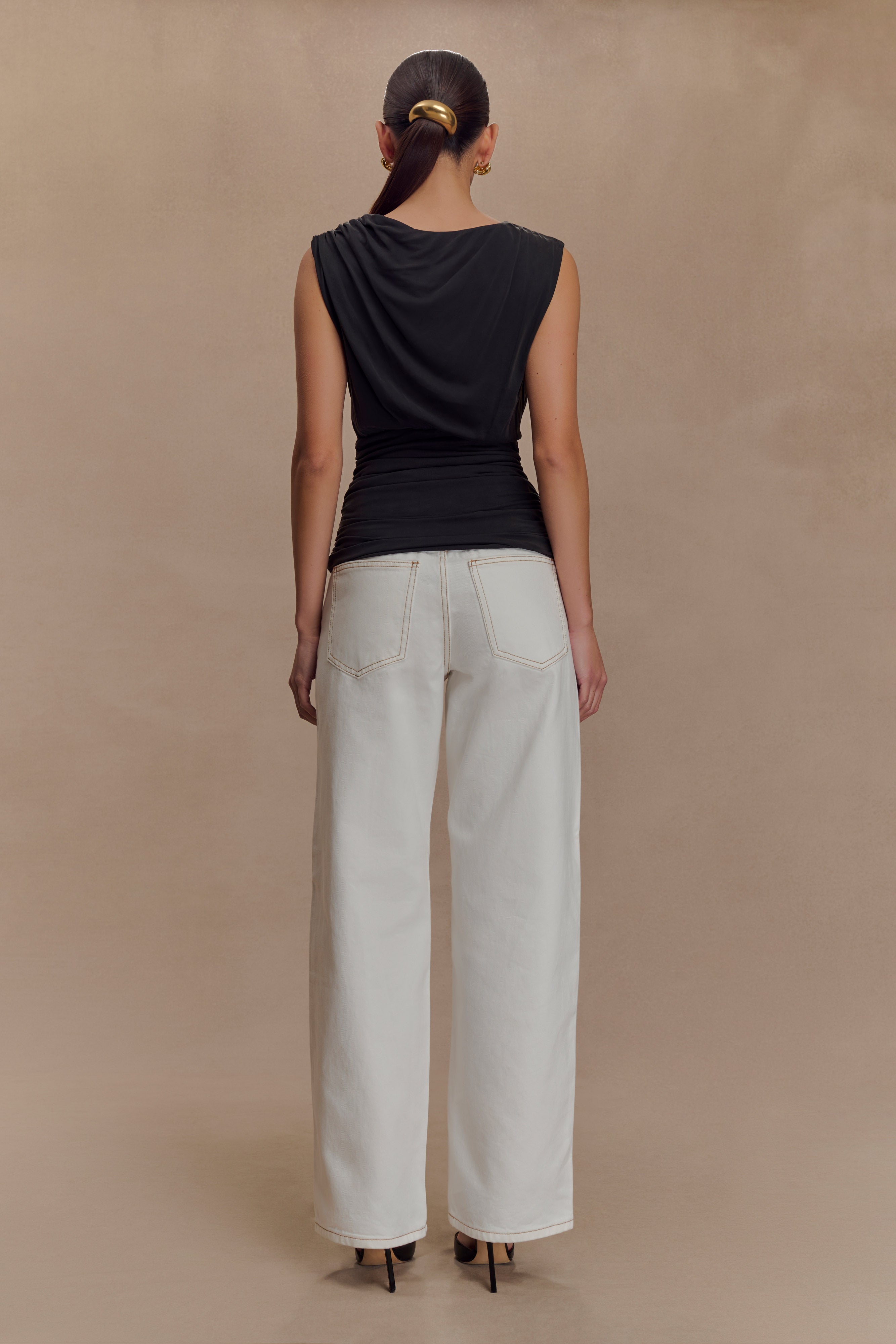 Anthony Short Sleeve Top - Black