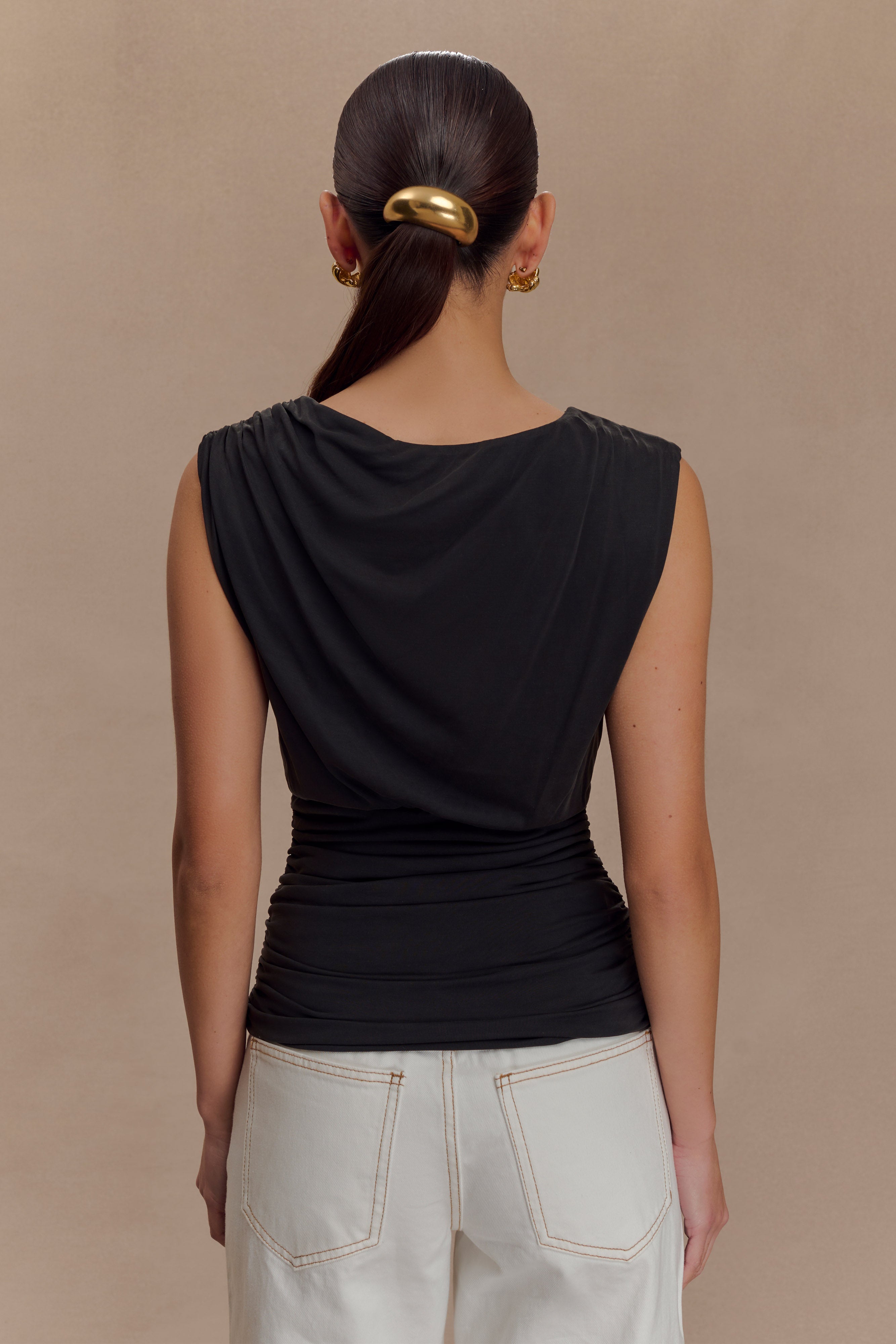 Anthony Short Sleeve Top - Black