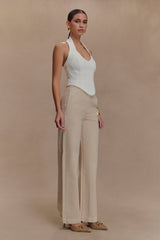 Rayne Wide Leg Denim Jeans - Stone Wash