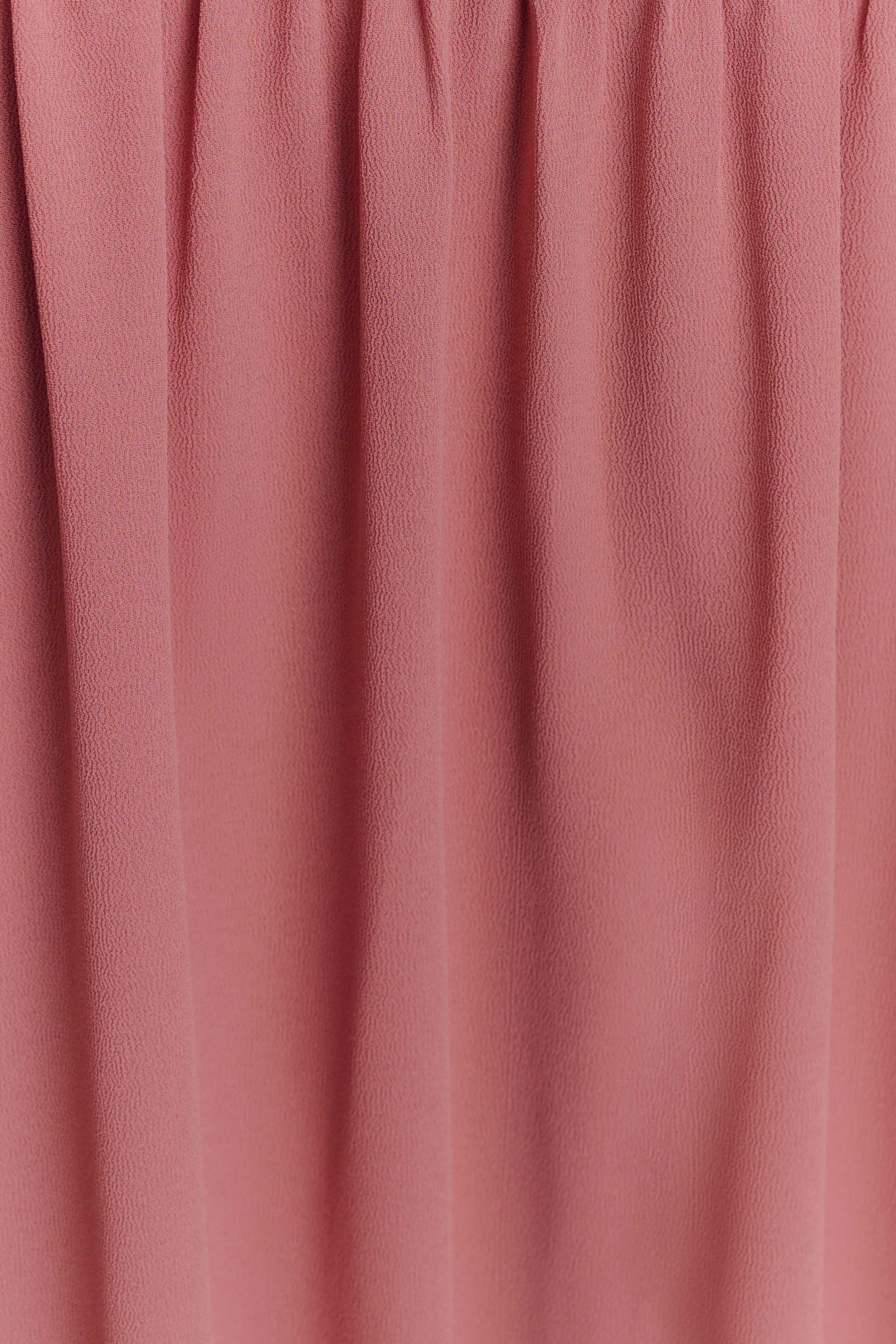 Georgina Chiffon Midi Dress - Burnt Rose