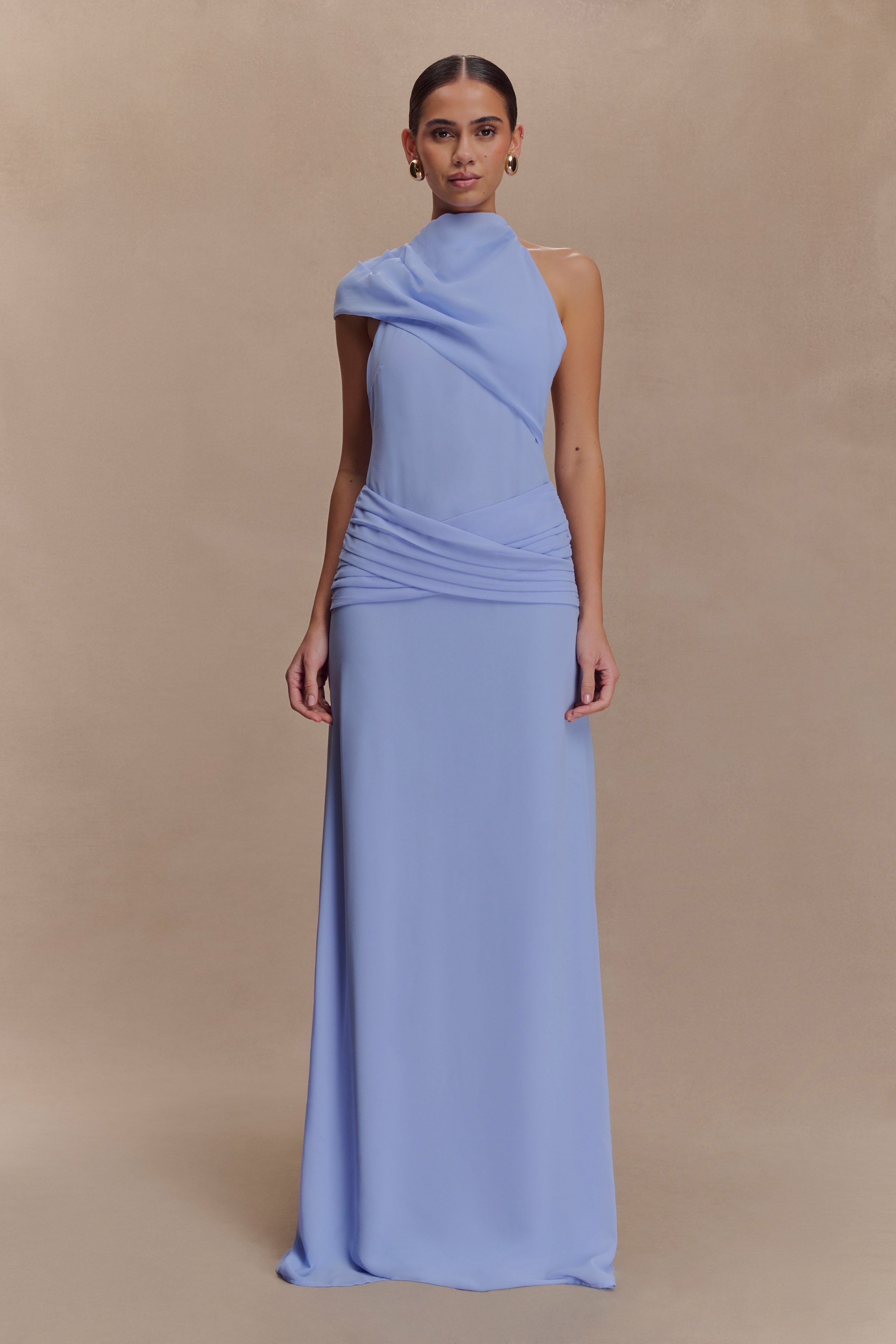 Analia Chiffon Maxi Dress - Lilac