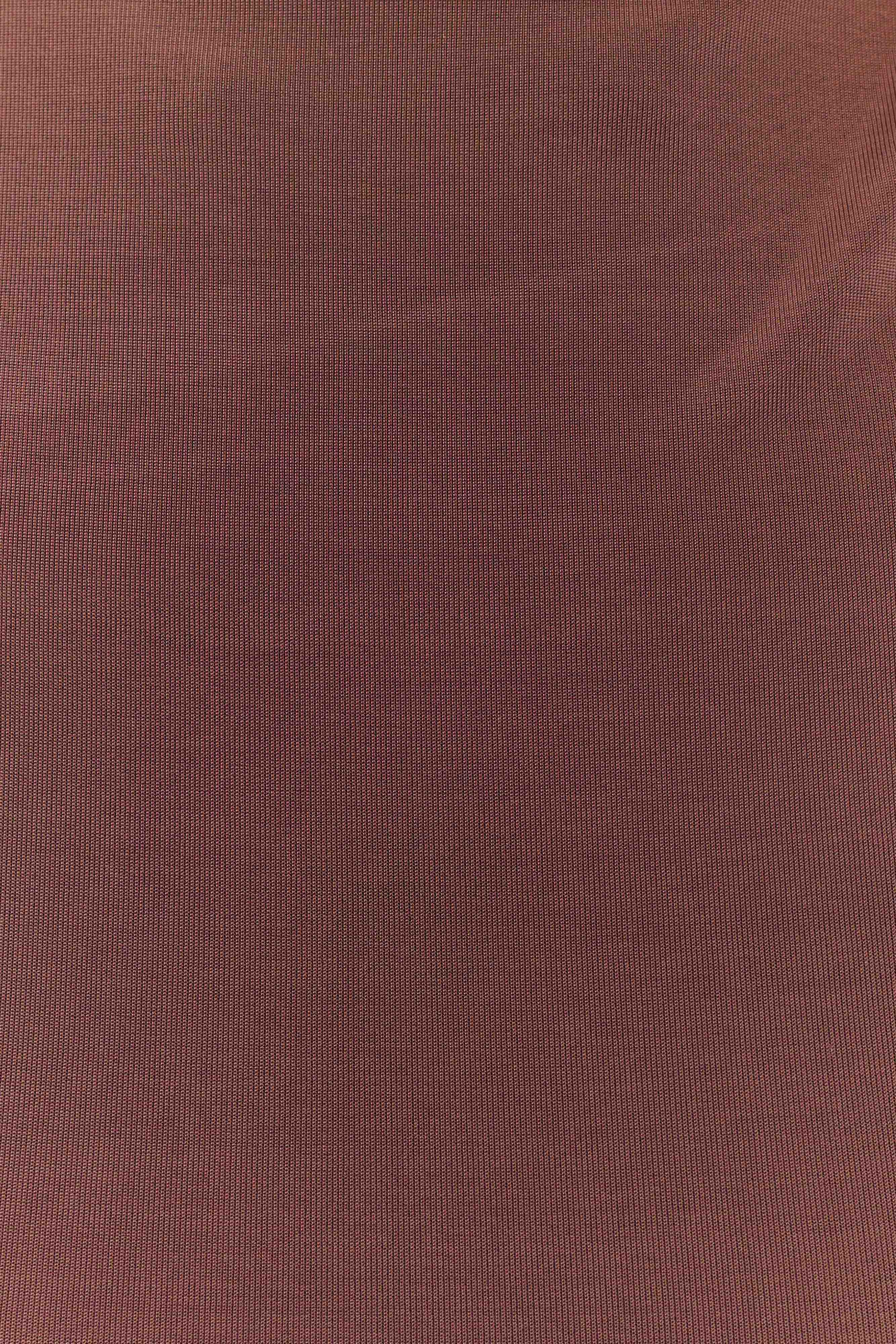 Elsie Shoulder Pad Bodysuit - Chocolate