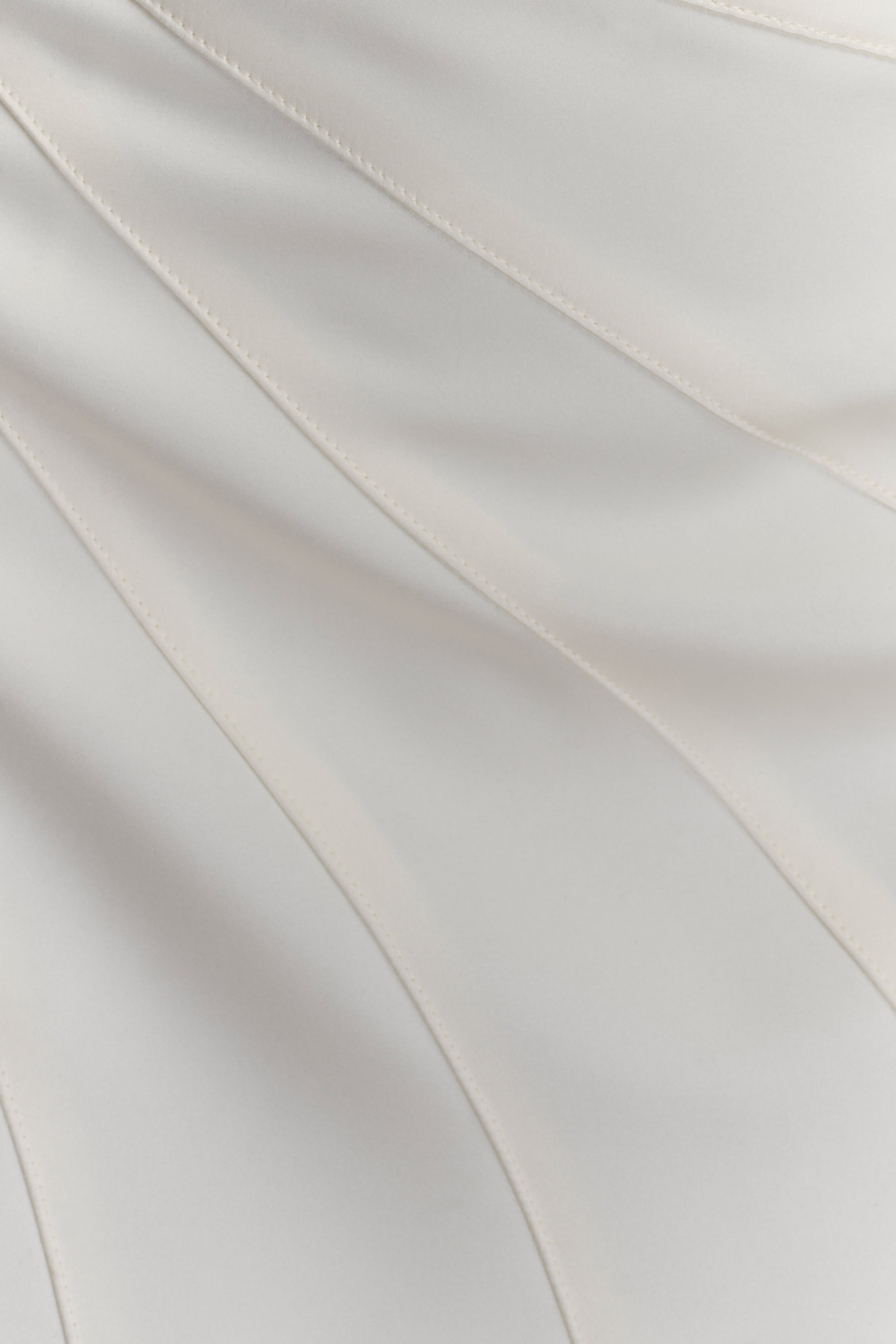 Atenea Satin Mini Dress - White