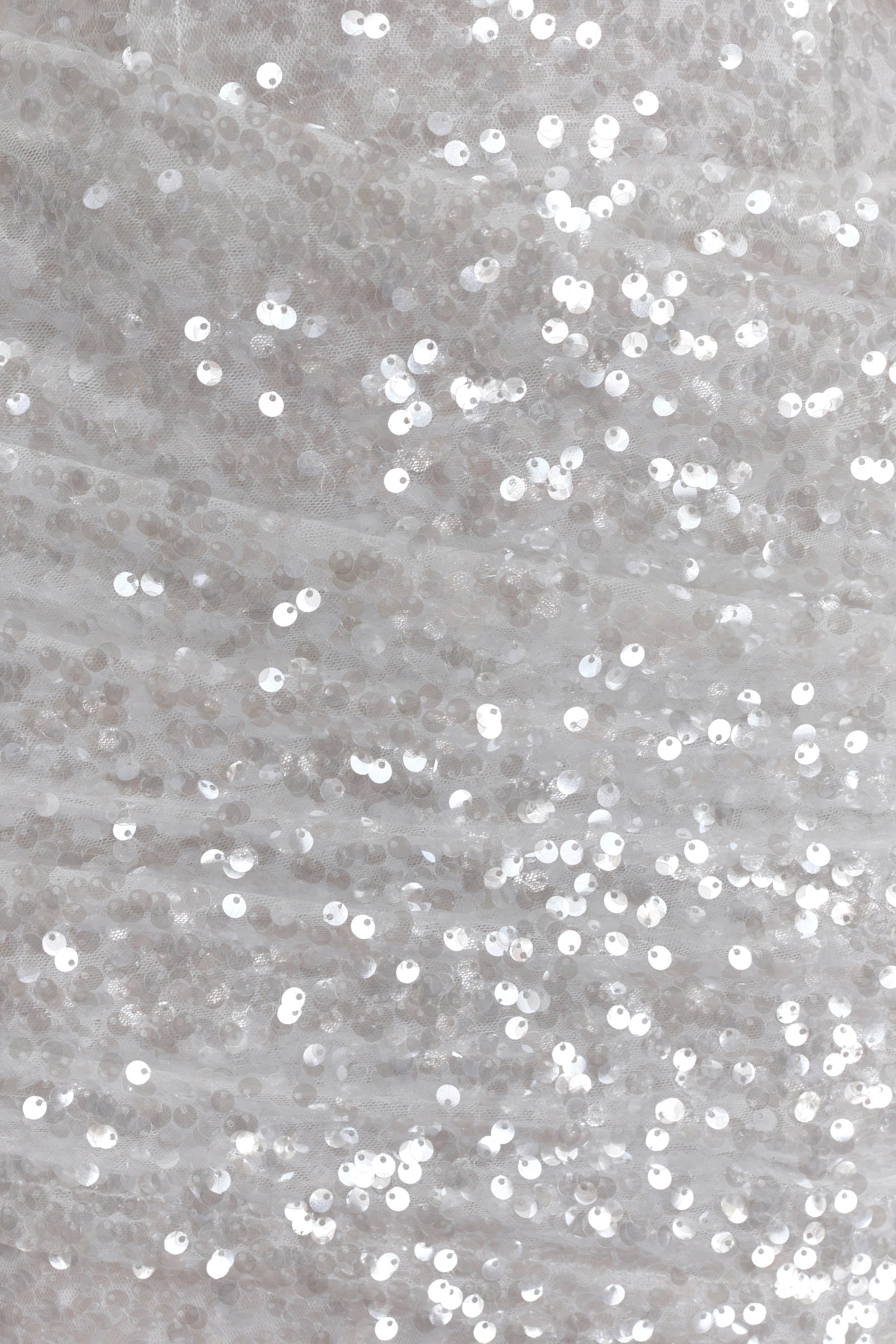 Nala Strapless Sequin Maxi Dress - Ivory