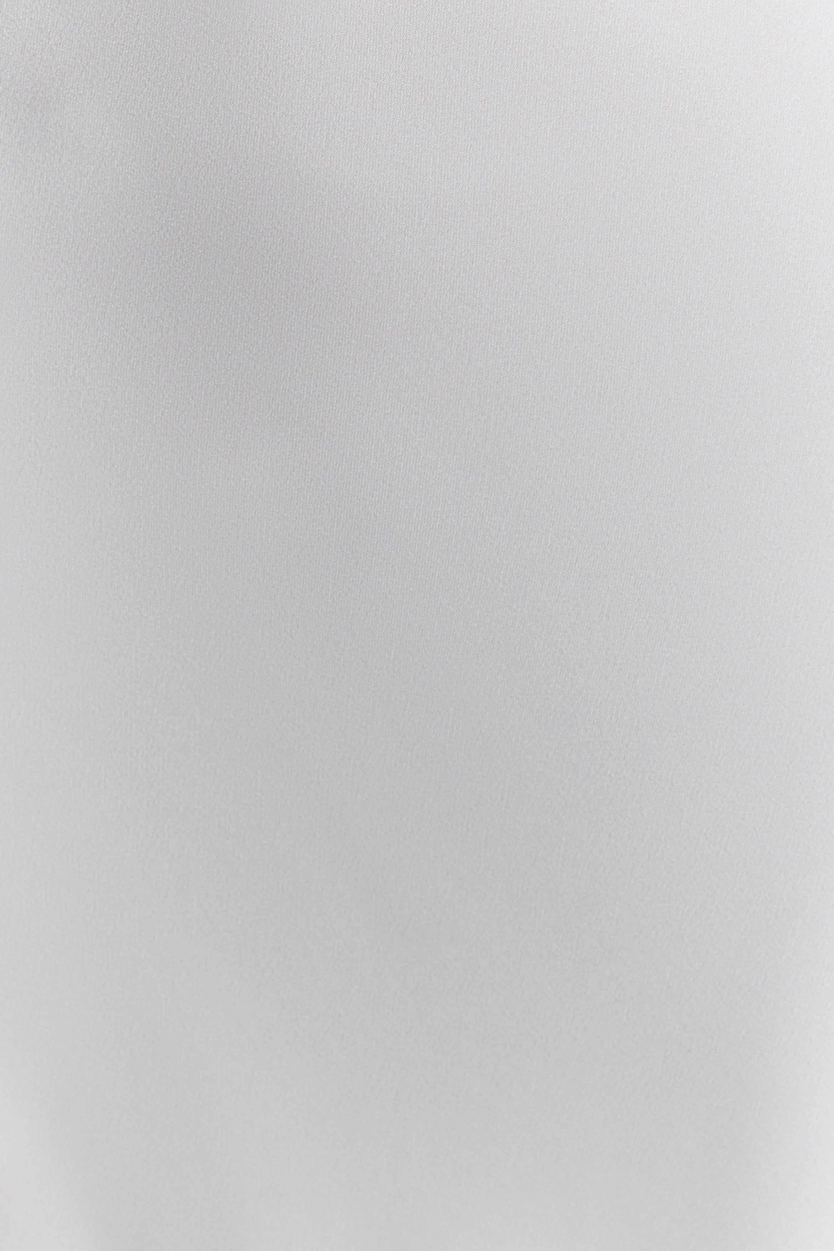 Clara Fishtail Maxi Skirt - White