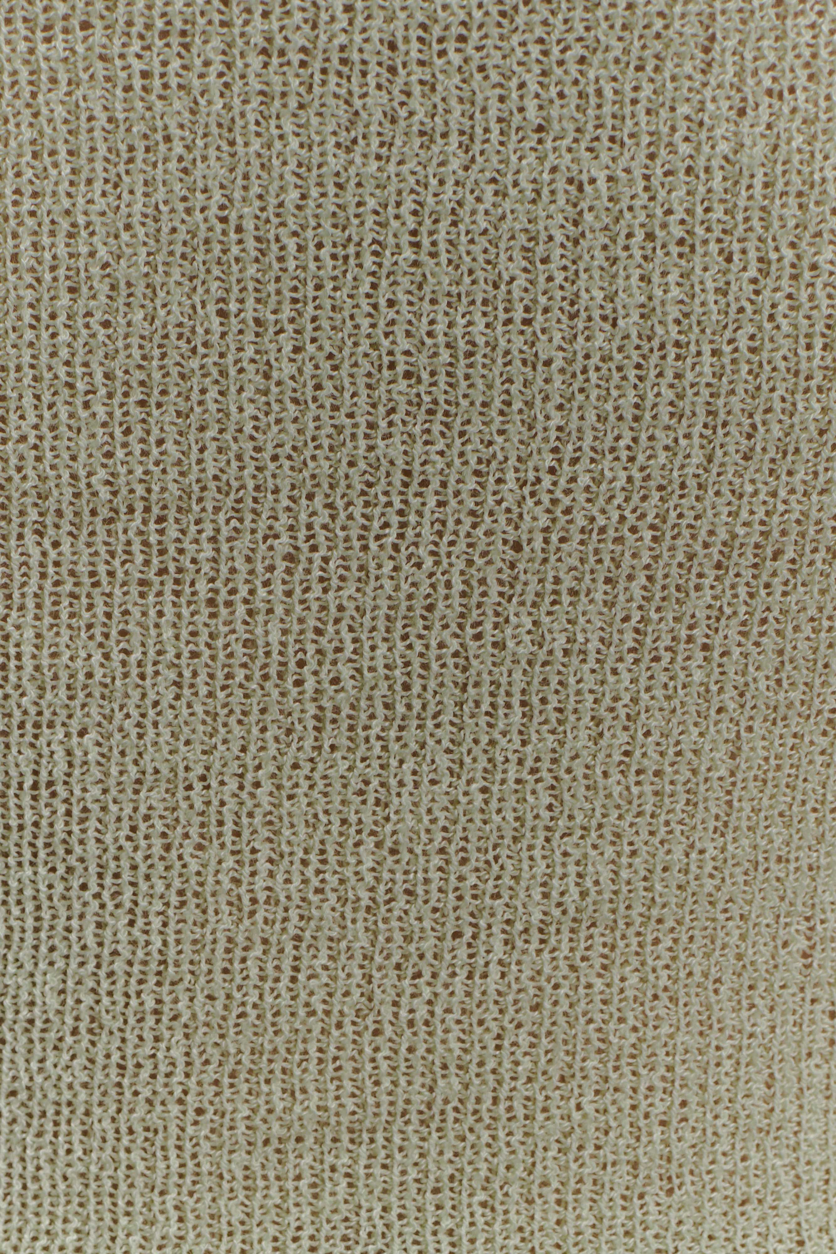 Elowen Knit Cowl Long Sleeve Top - Pastel Green