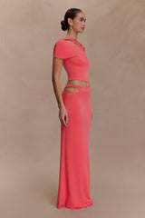 Haven Slinky Twist Top - Coral