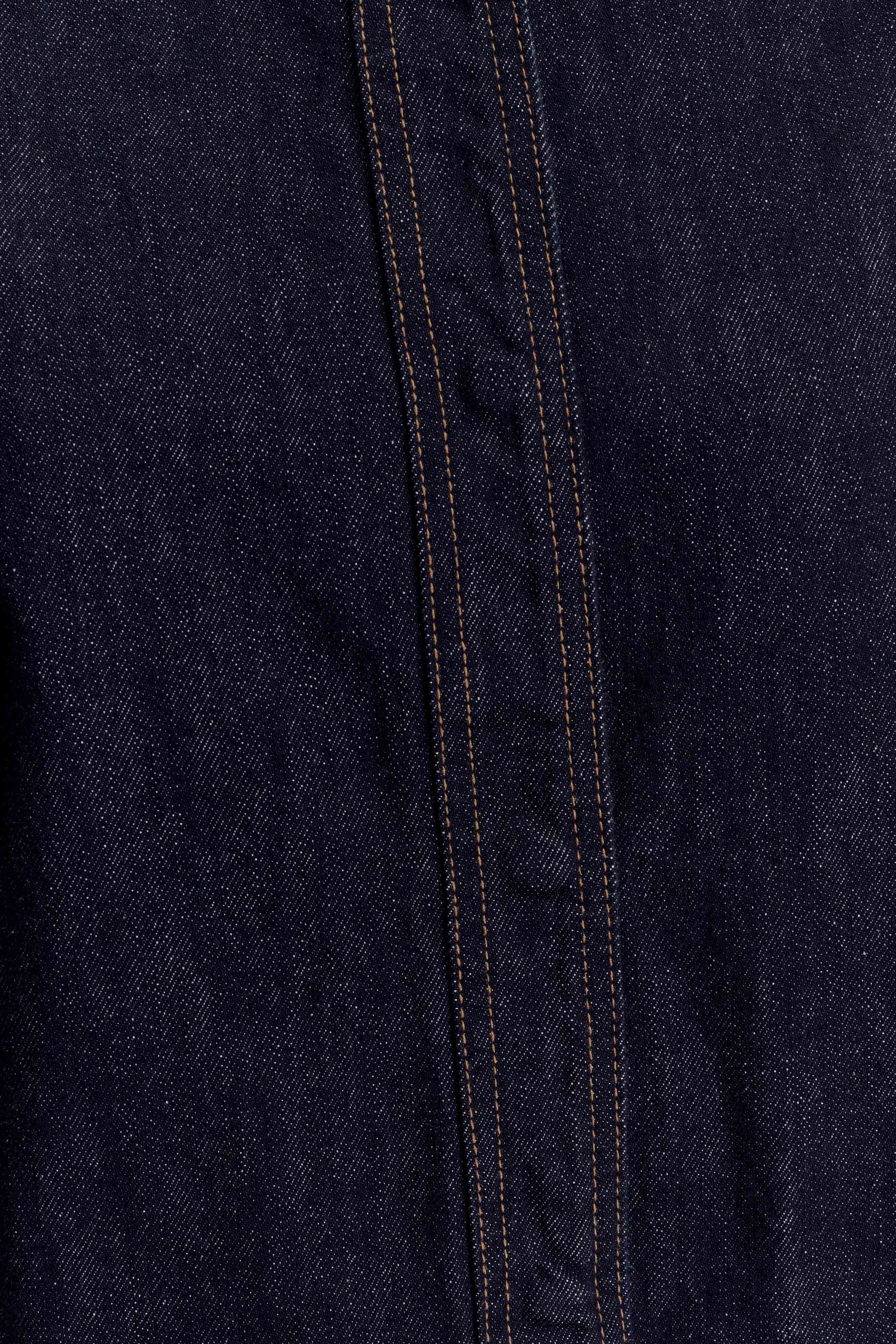 Lioda Oversized Denim Shirt - Washed Indigo Blue