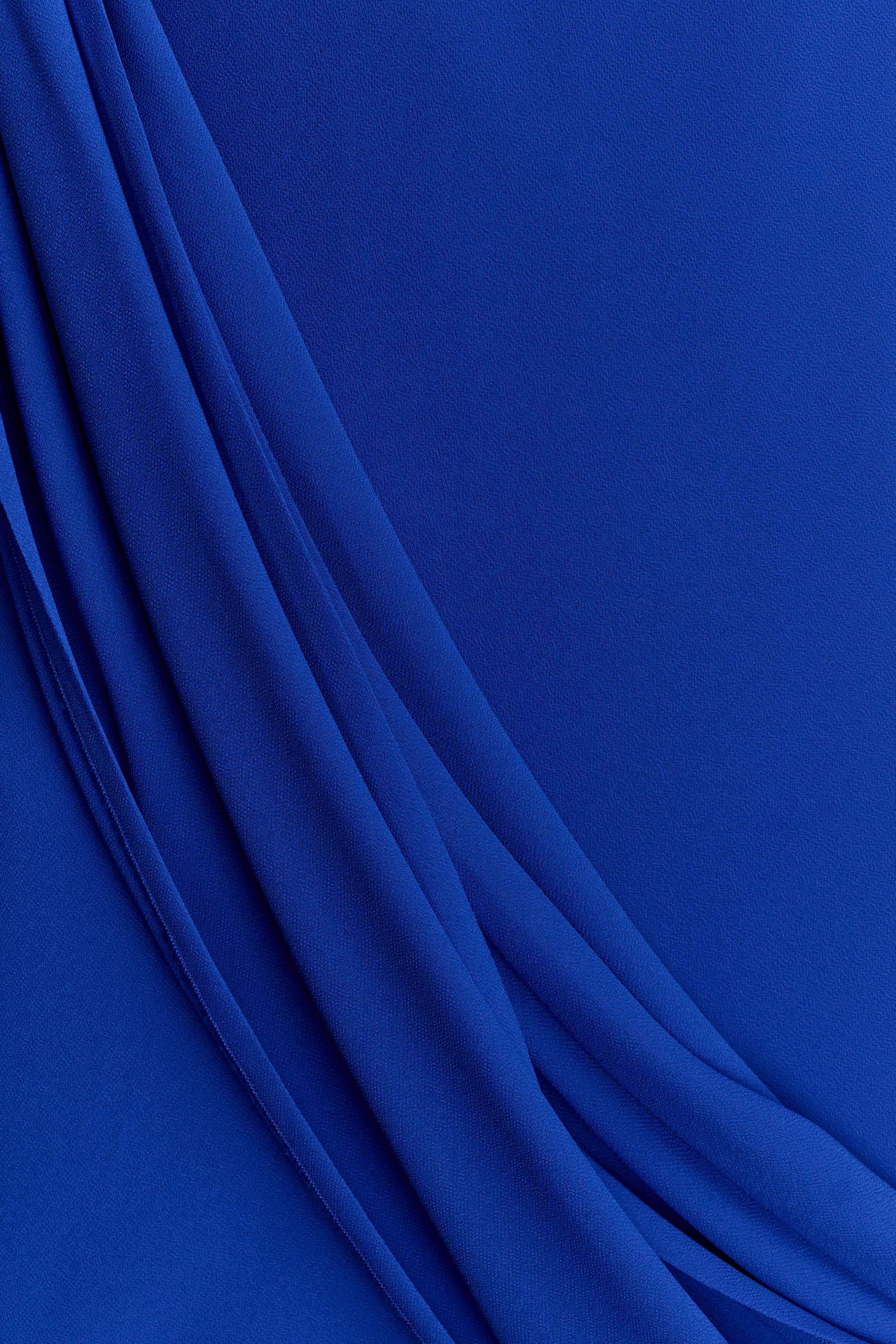 Leena Chiffon Maxi Dress - Cobalt