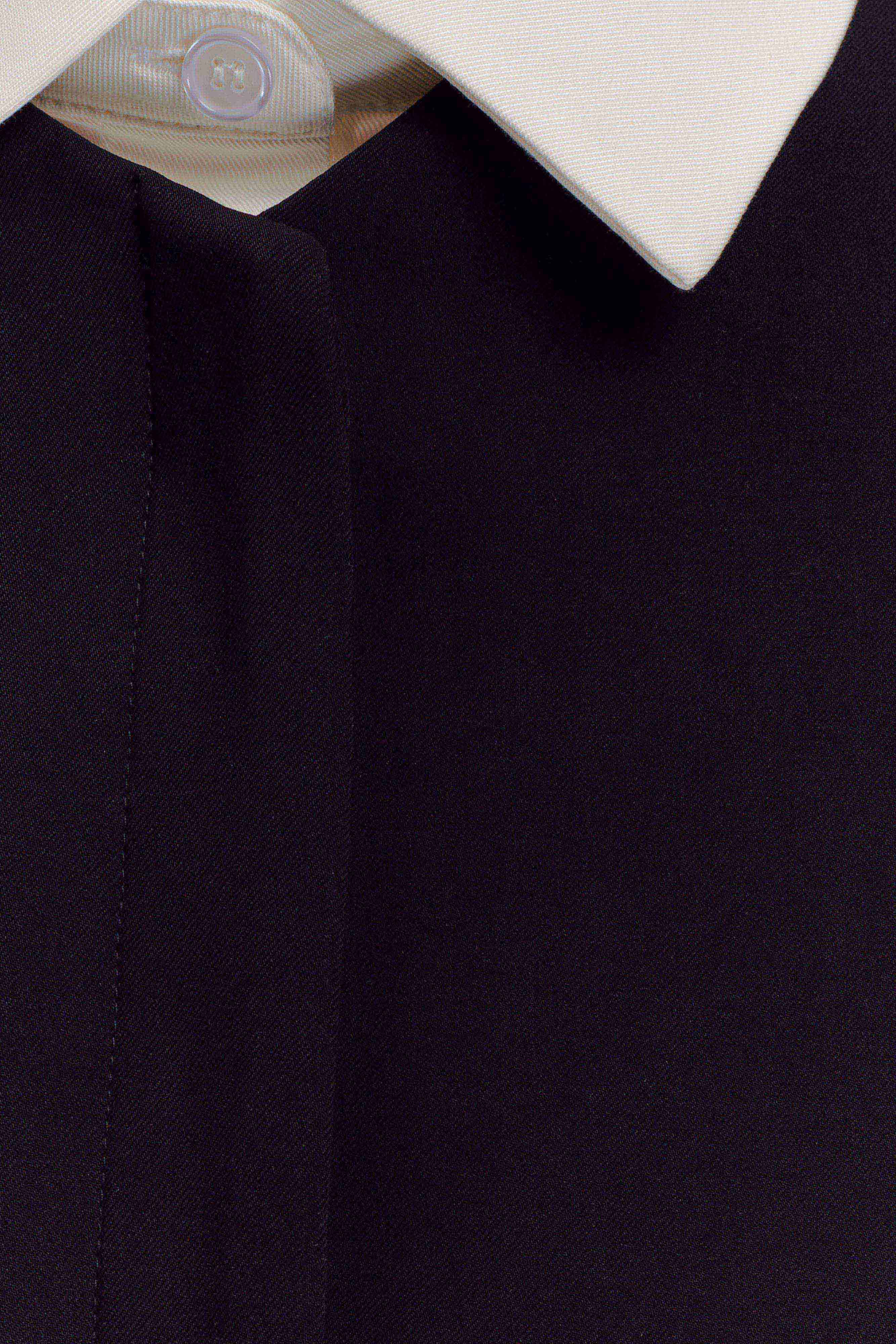 Gretchen Suiting Mini Dress - Black