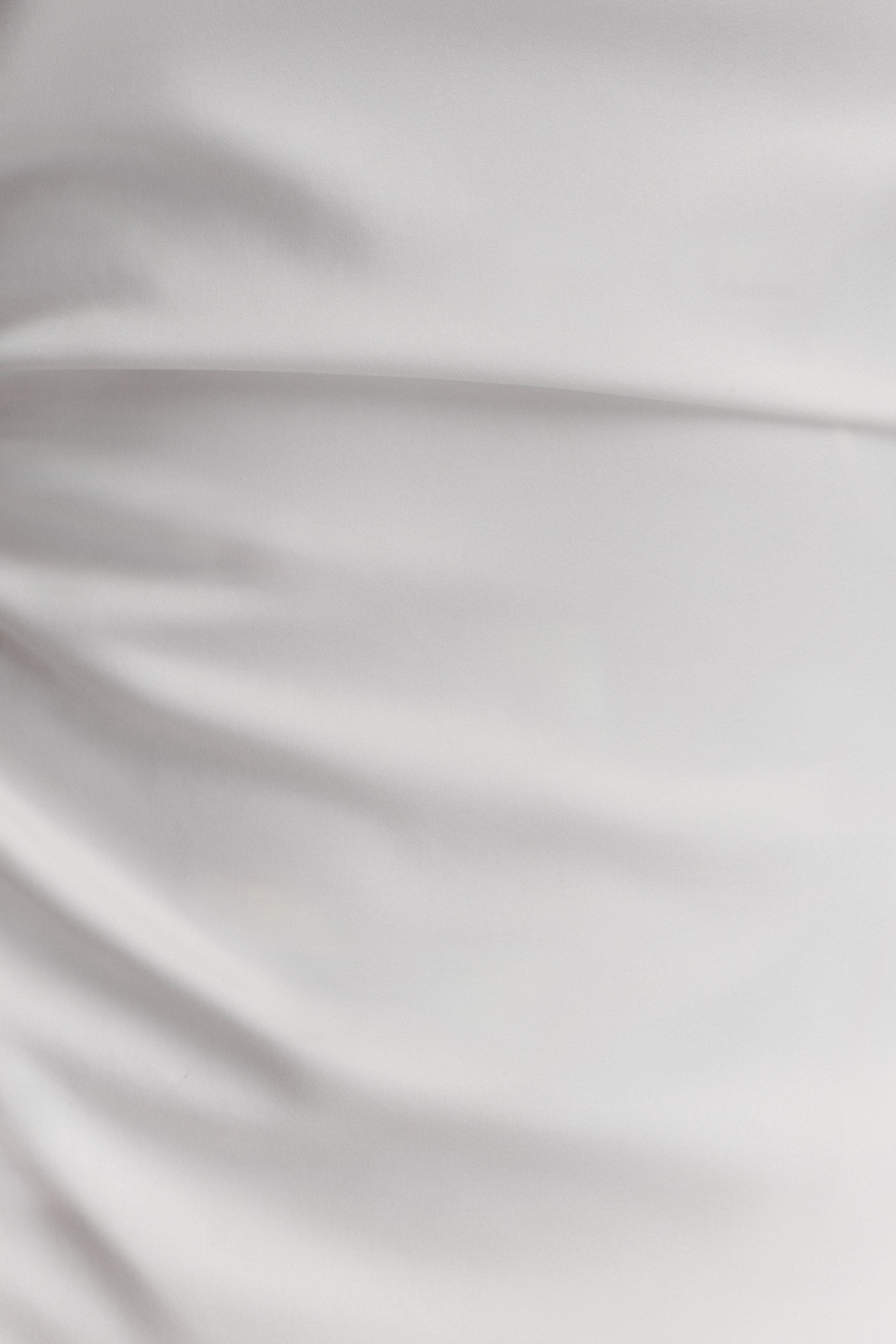 Lorena Cotton Midi Dress - White