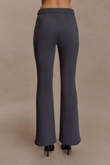 Marion Fit And Flare Pant - Charcoal Shadow