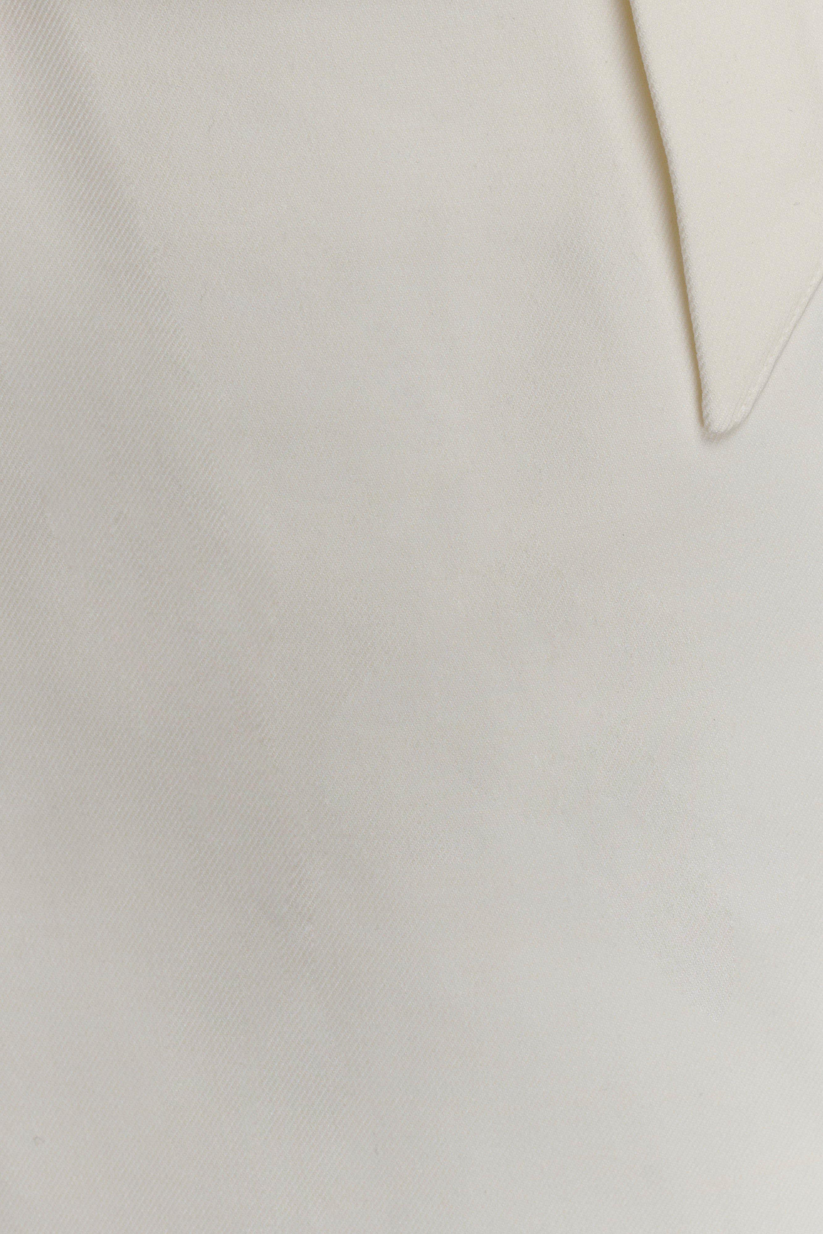 Gina Suiting Mini Skirt - Ivory