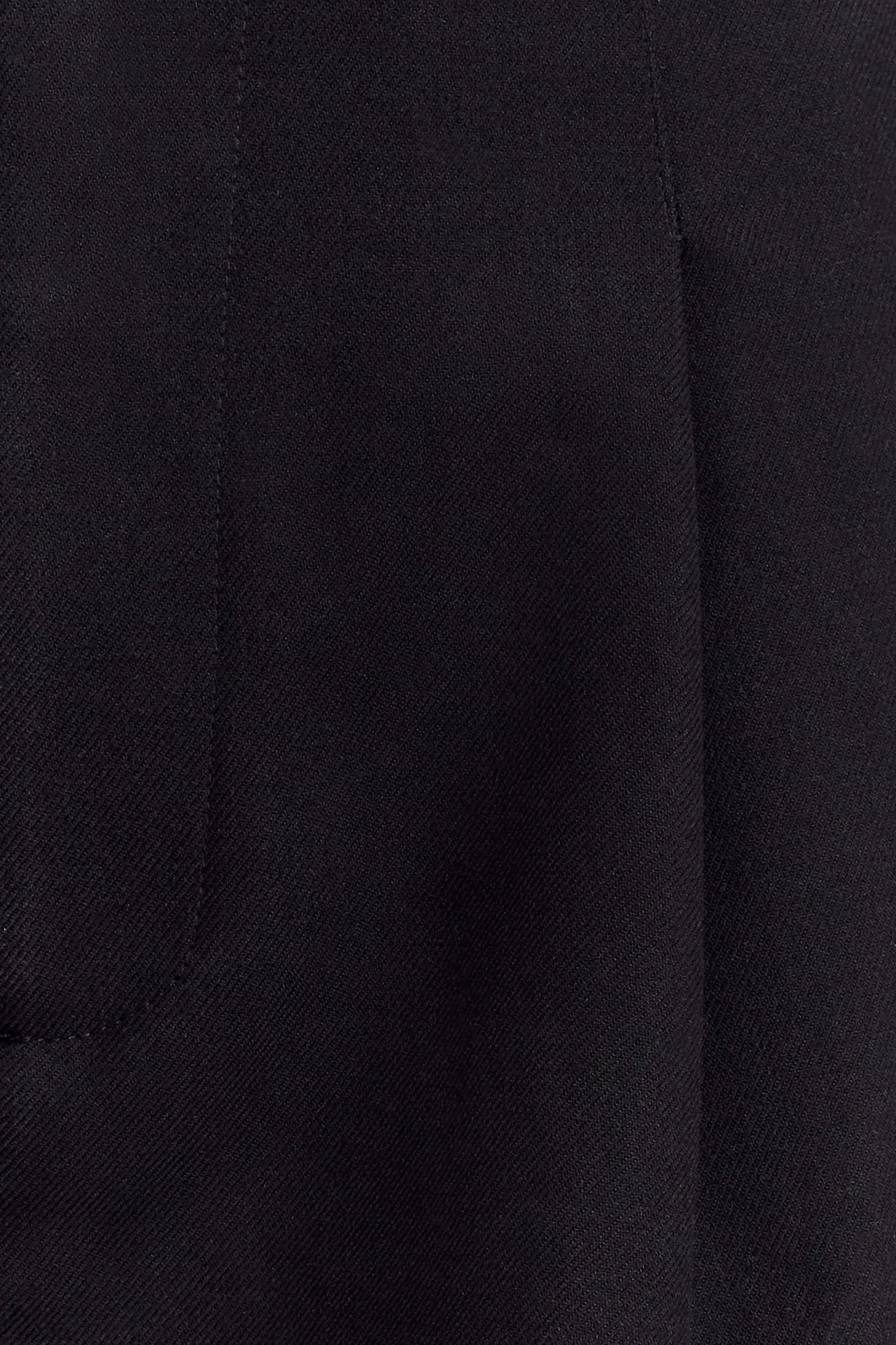 Olie Barrel Leg Suiting Pants - Black