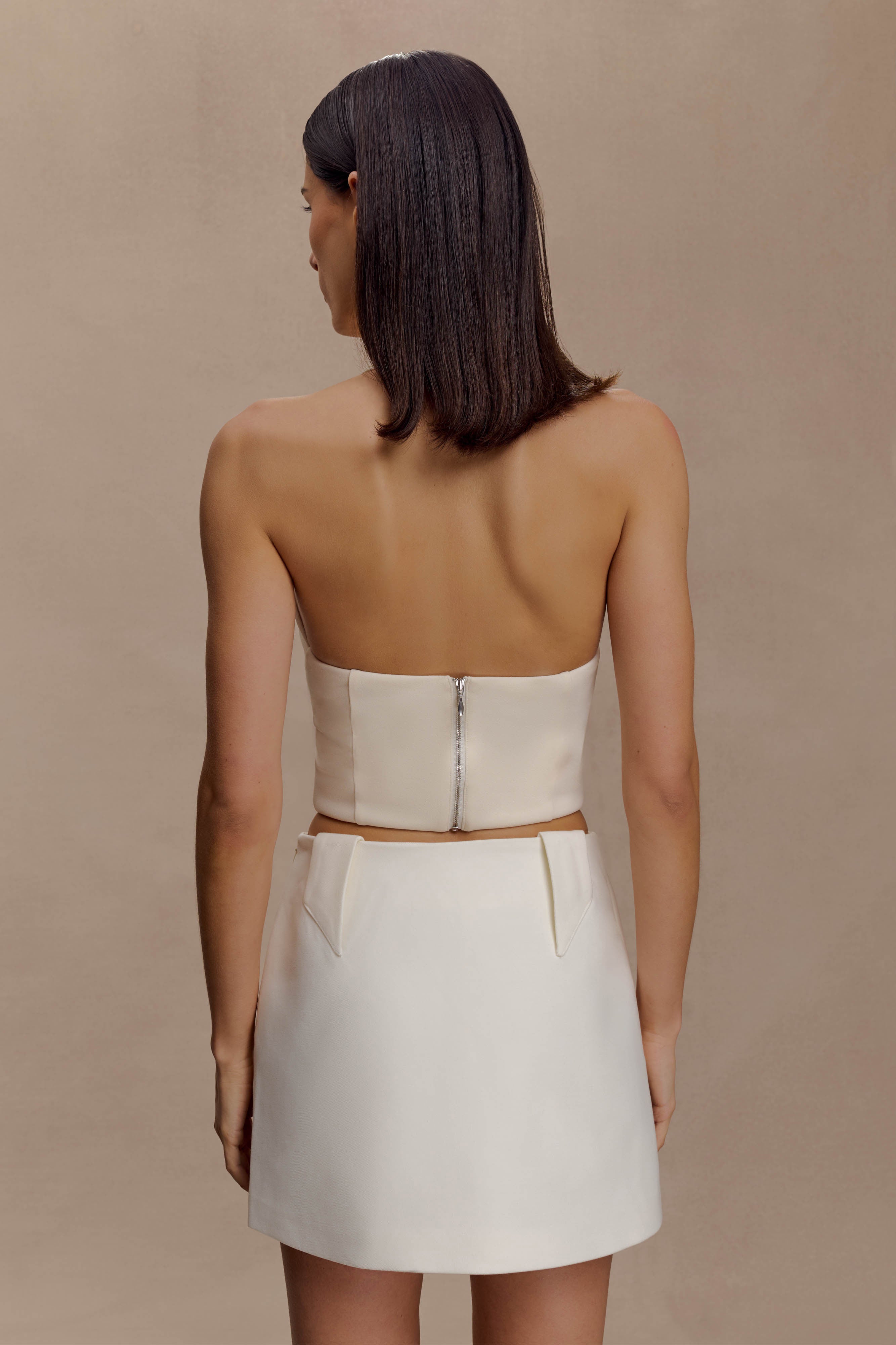 Marion Cross Over Top - Buttercream