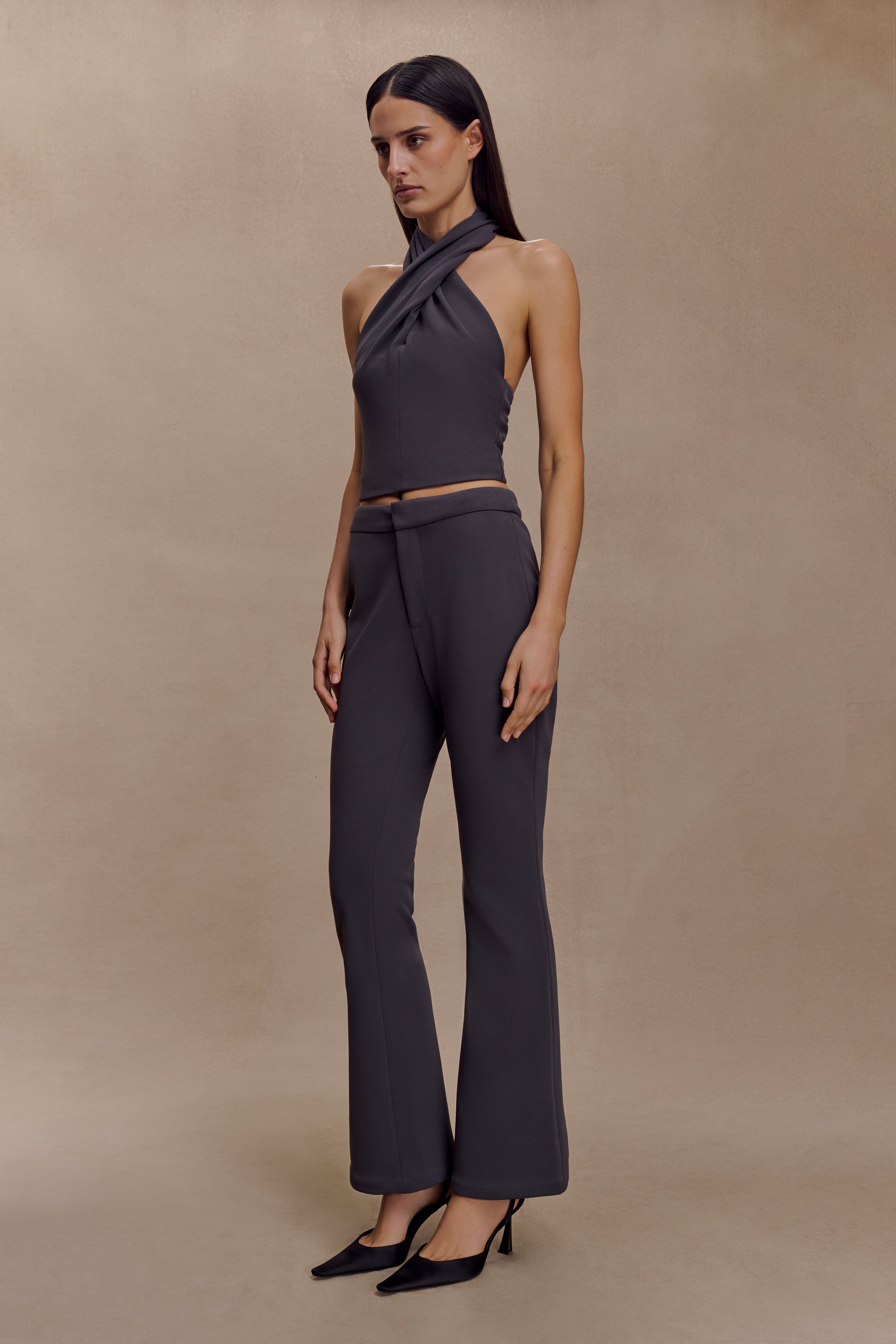 Marion Cross Over Top - Charcoal Shadow