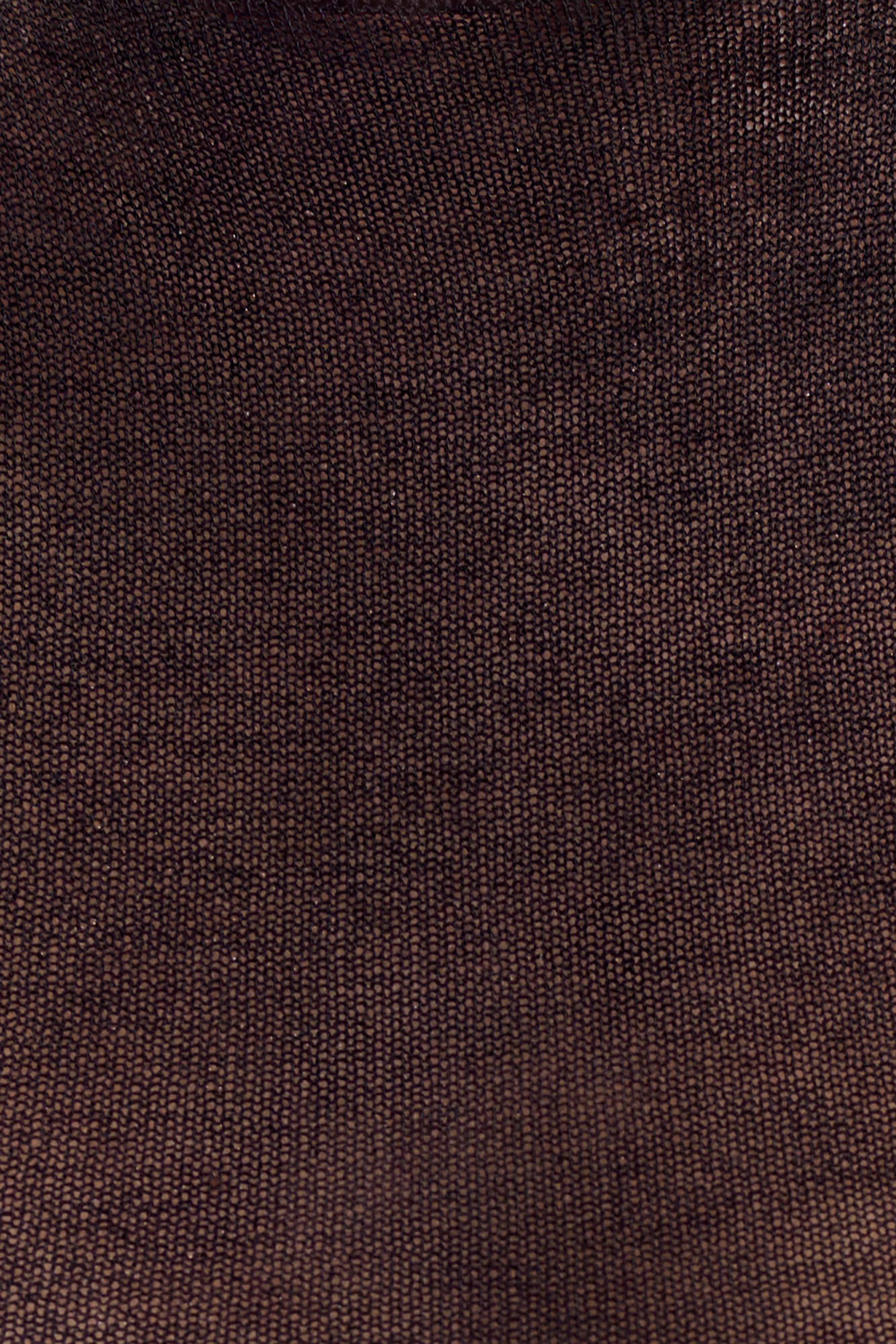 Dollie Sheer Knit Tank Top - Black