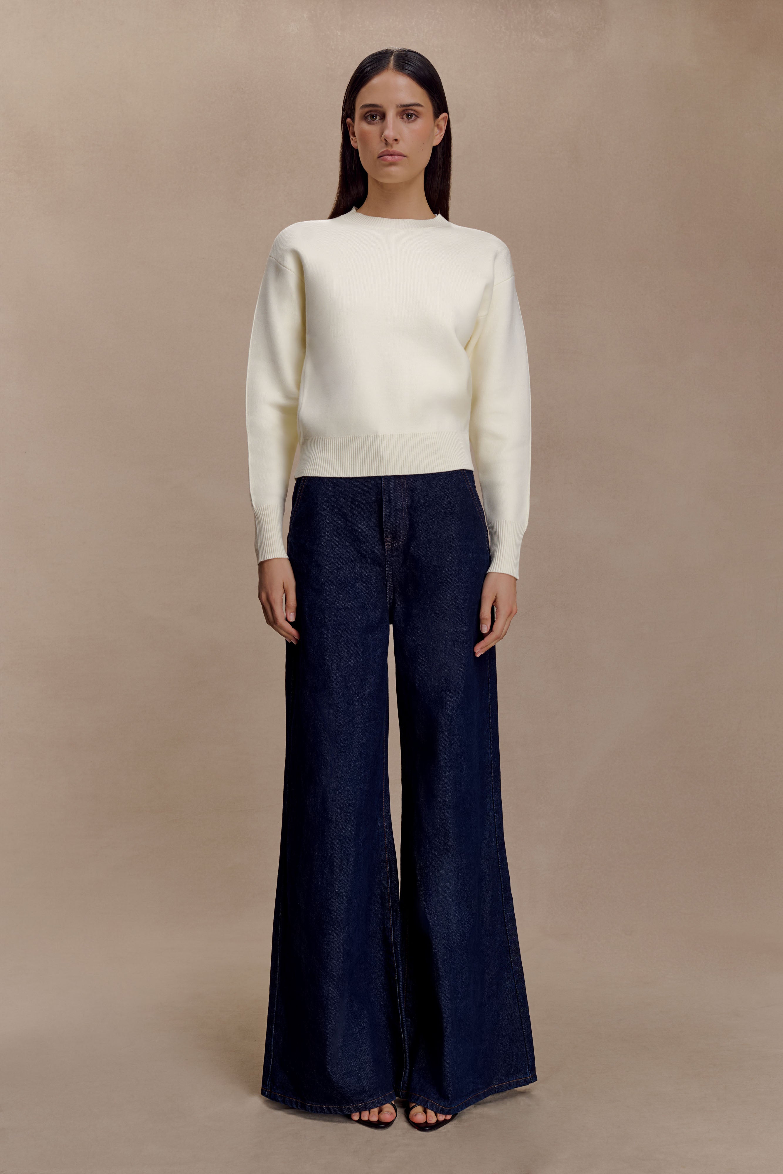 Braxton Cozy Knit Jumper - Ivory