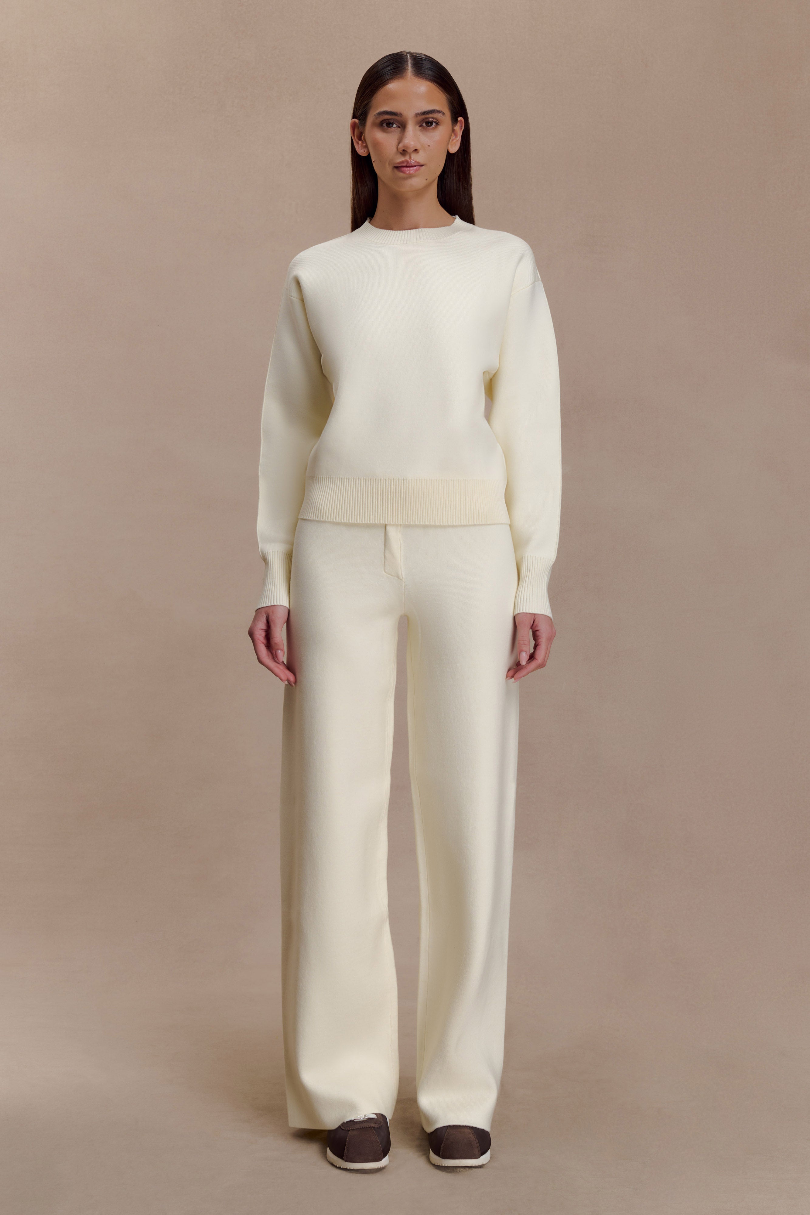Braxton Cozy Knit Jumper - Ivory