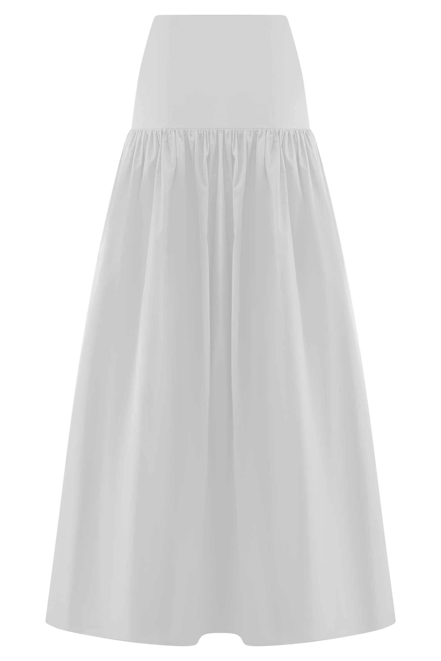 Autumn Maxi Skirt - White