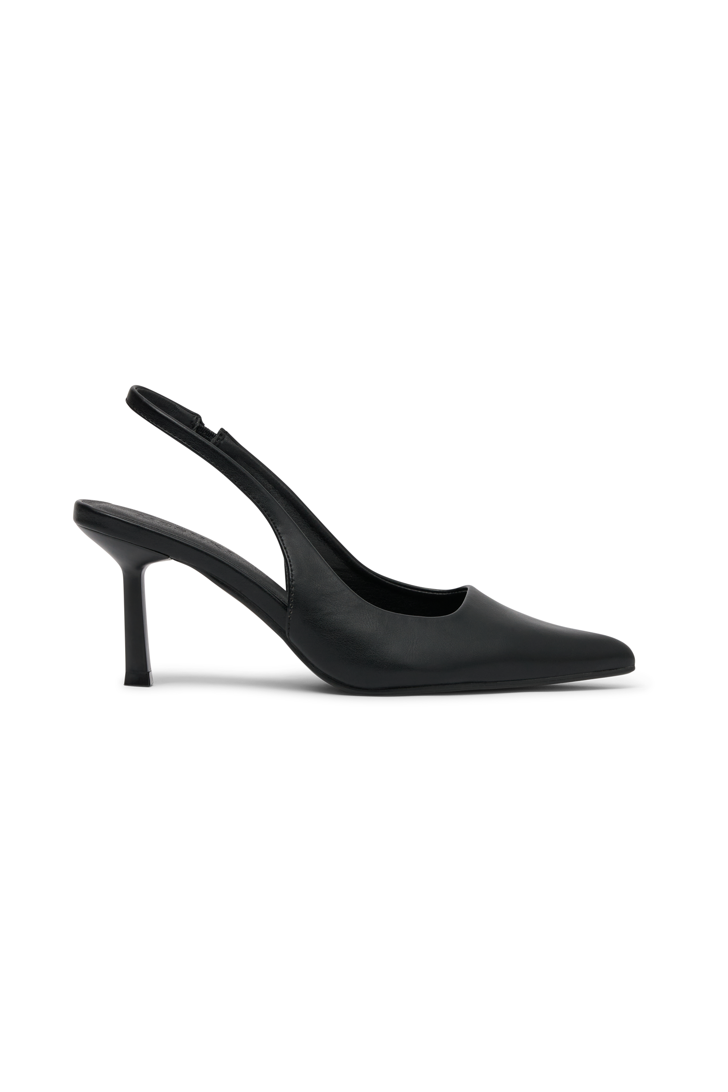 Dasha Sling Back Heels - Black