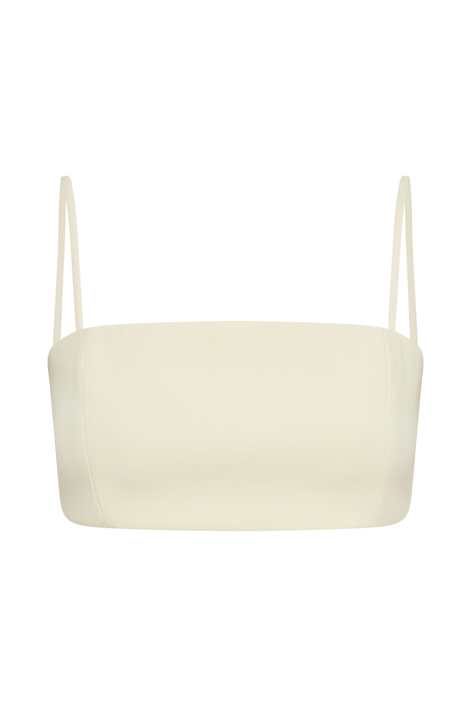 Perry Suiting Crop Top - Pastel Lemon