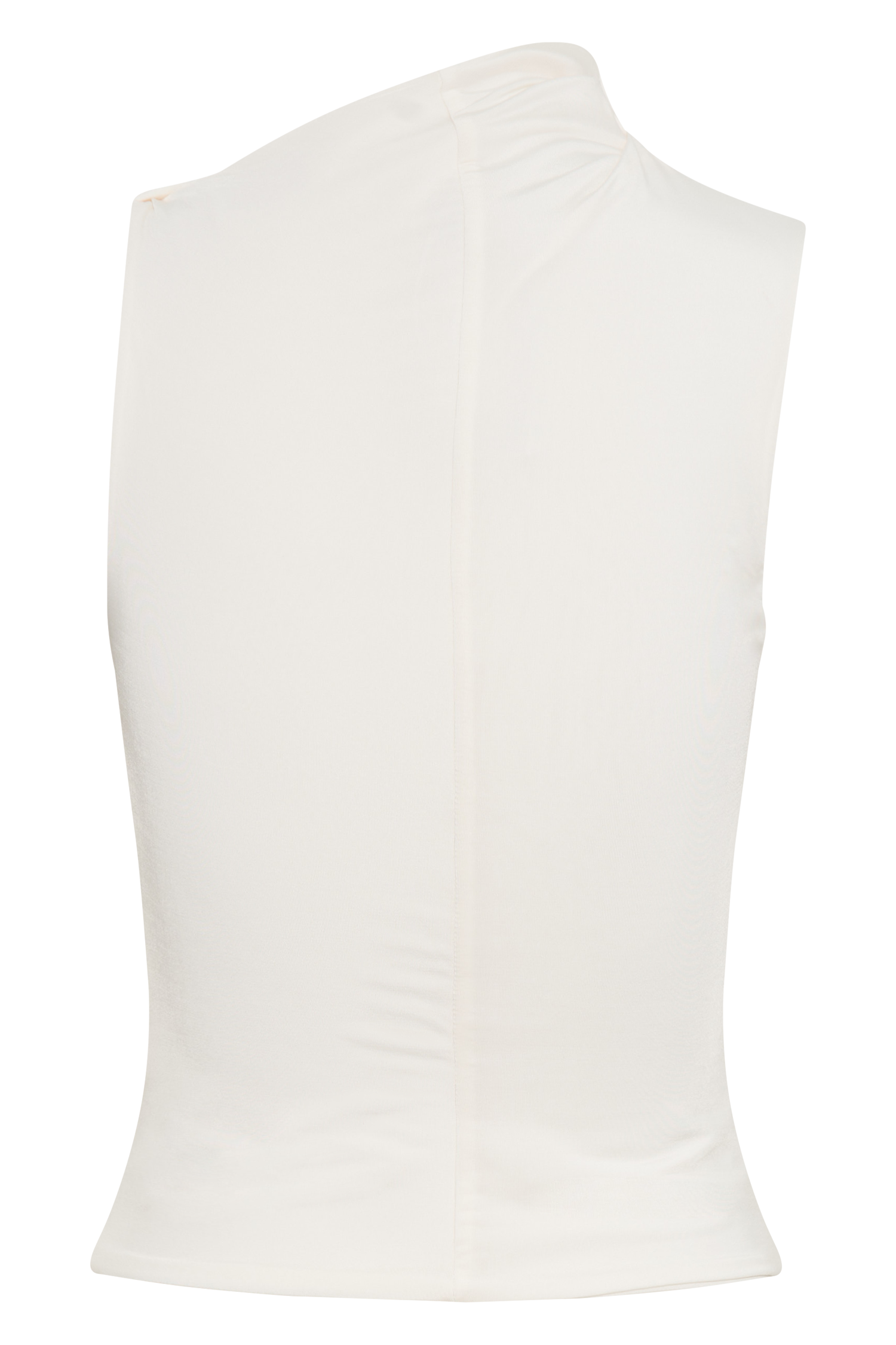 Hadleigh Sleeveless Slinky Top - Ivory