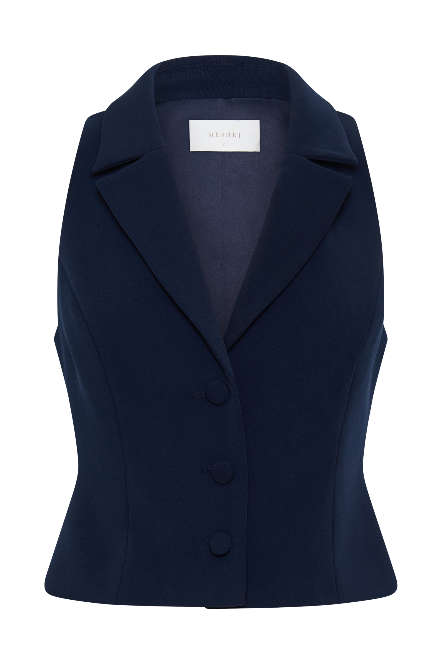 Mura Suiting Vest - Navy