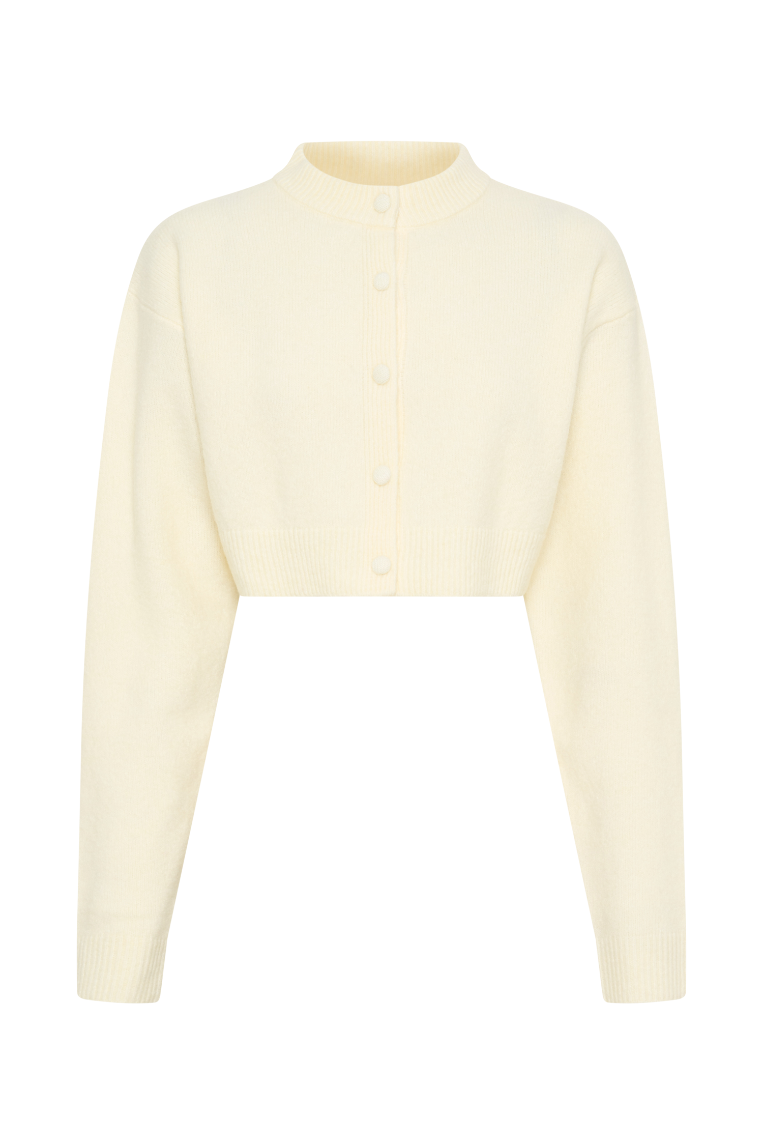 Shelby Knit Cardigan - Ivory Marle