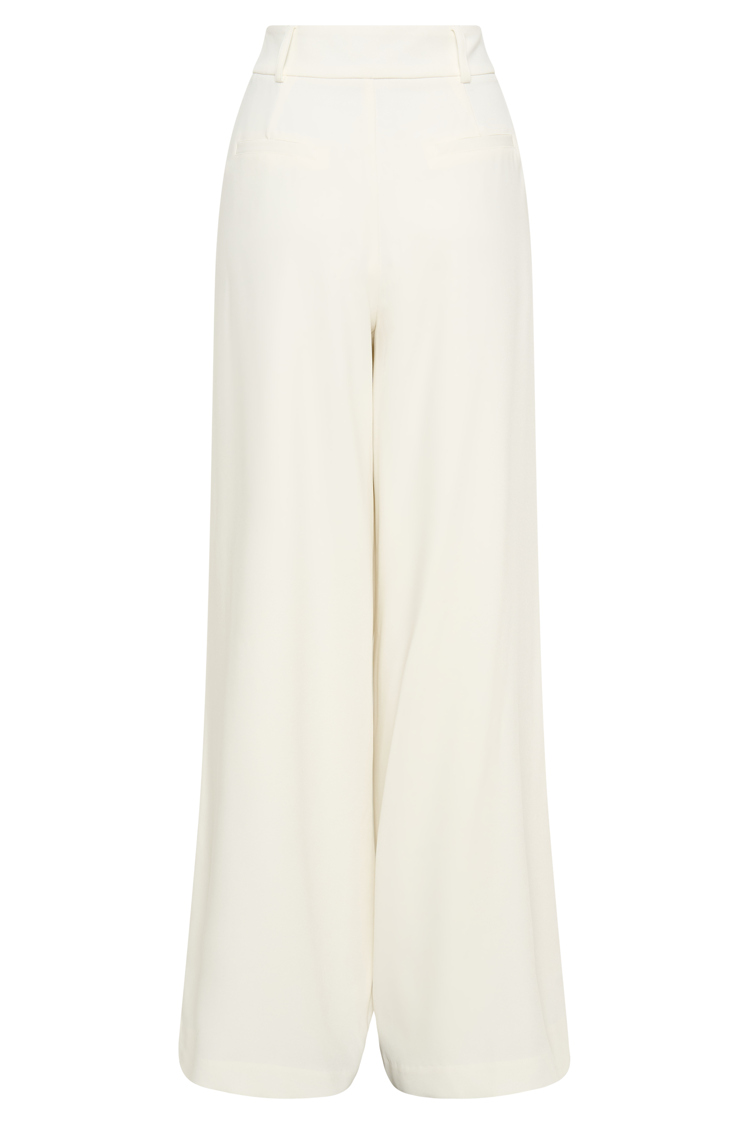 Jacqueline Pleated Wide Leg Pants - Ivory