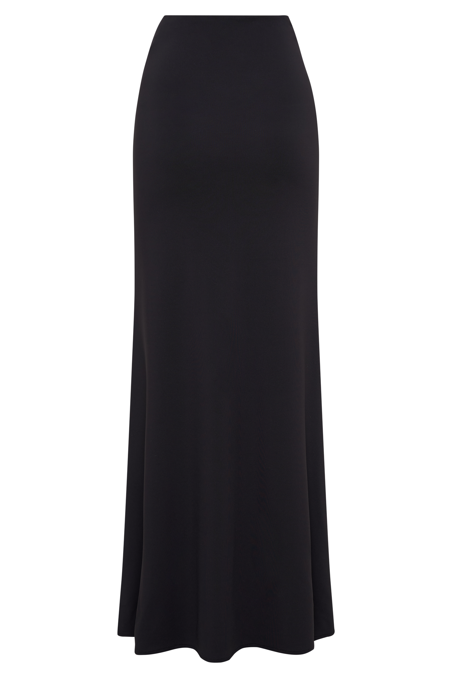 Jules Recycled Nylon And Mesh Maxi Skirt - Black