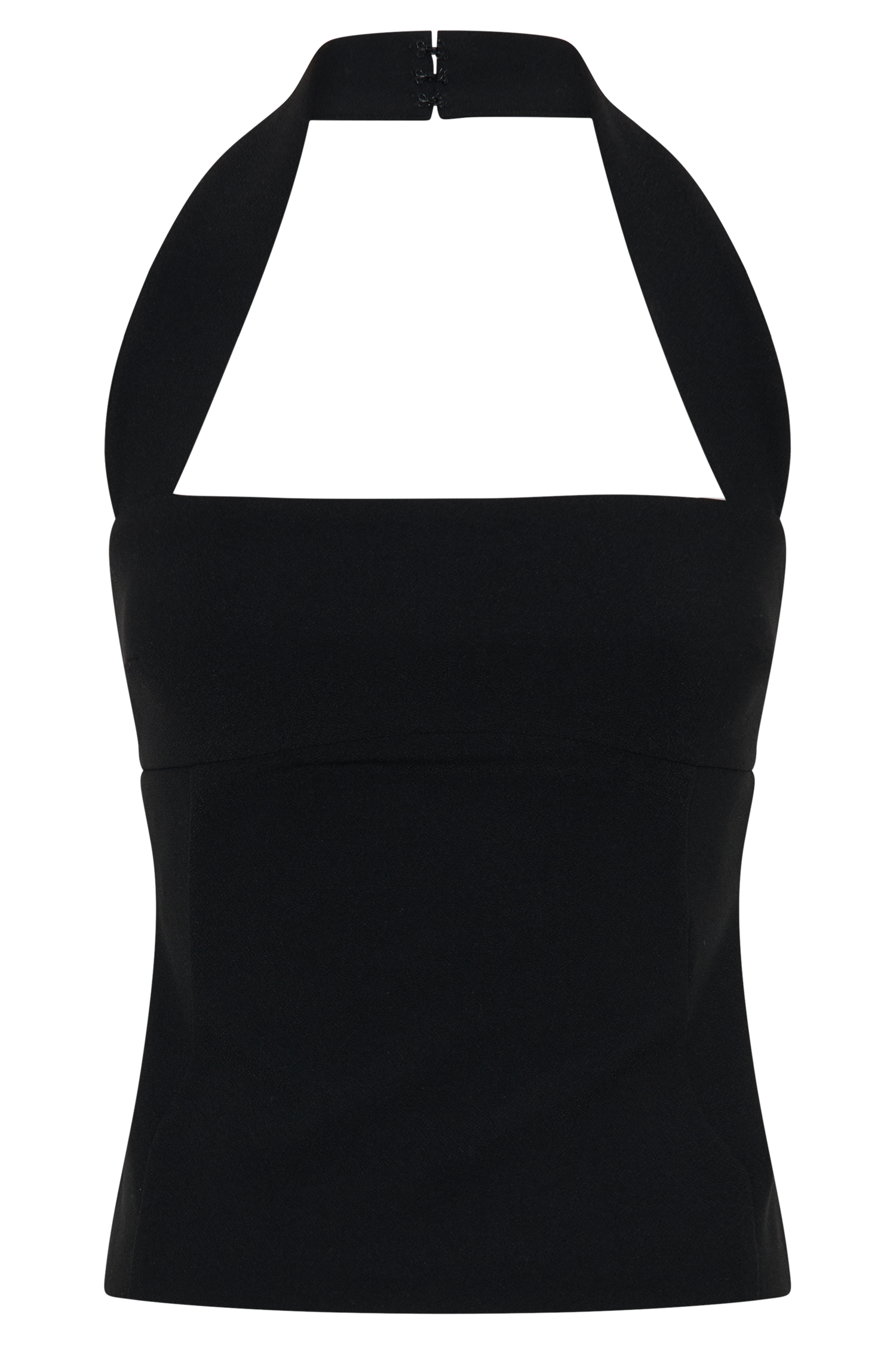 Amelita Suiting Halter Top - Black