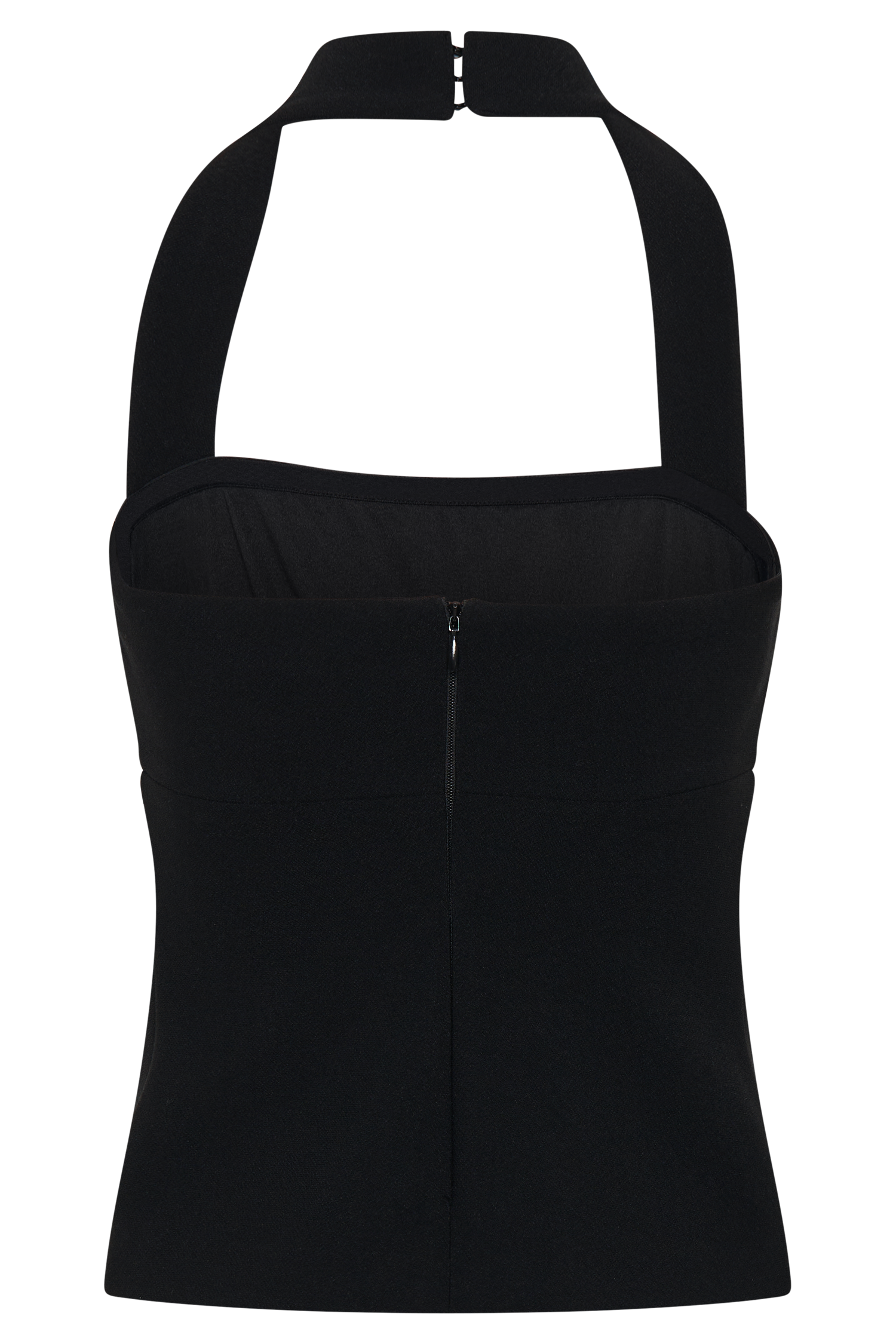 Amelita Suiting Halter Top - Black